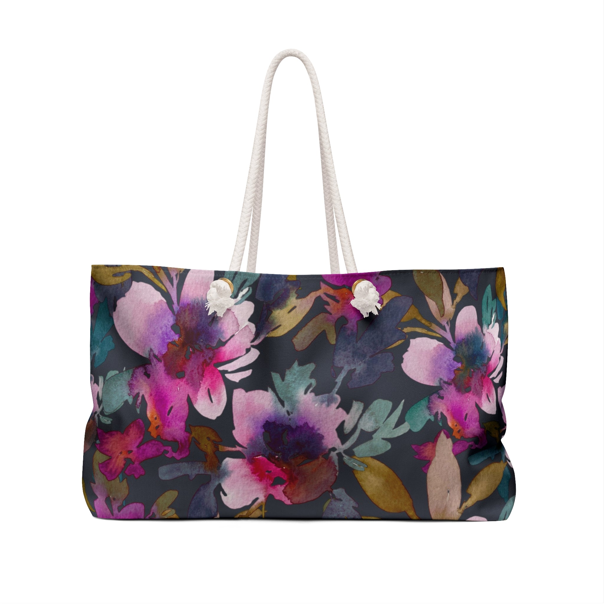 Flourish Striped Monogrammed Mahjong Bag