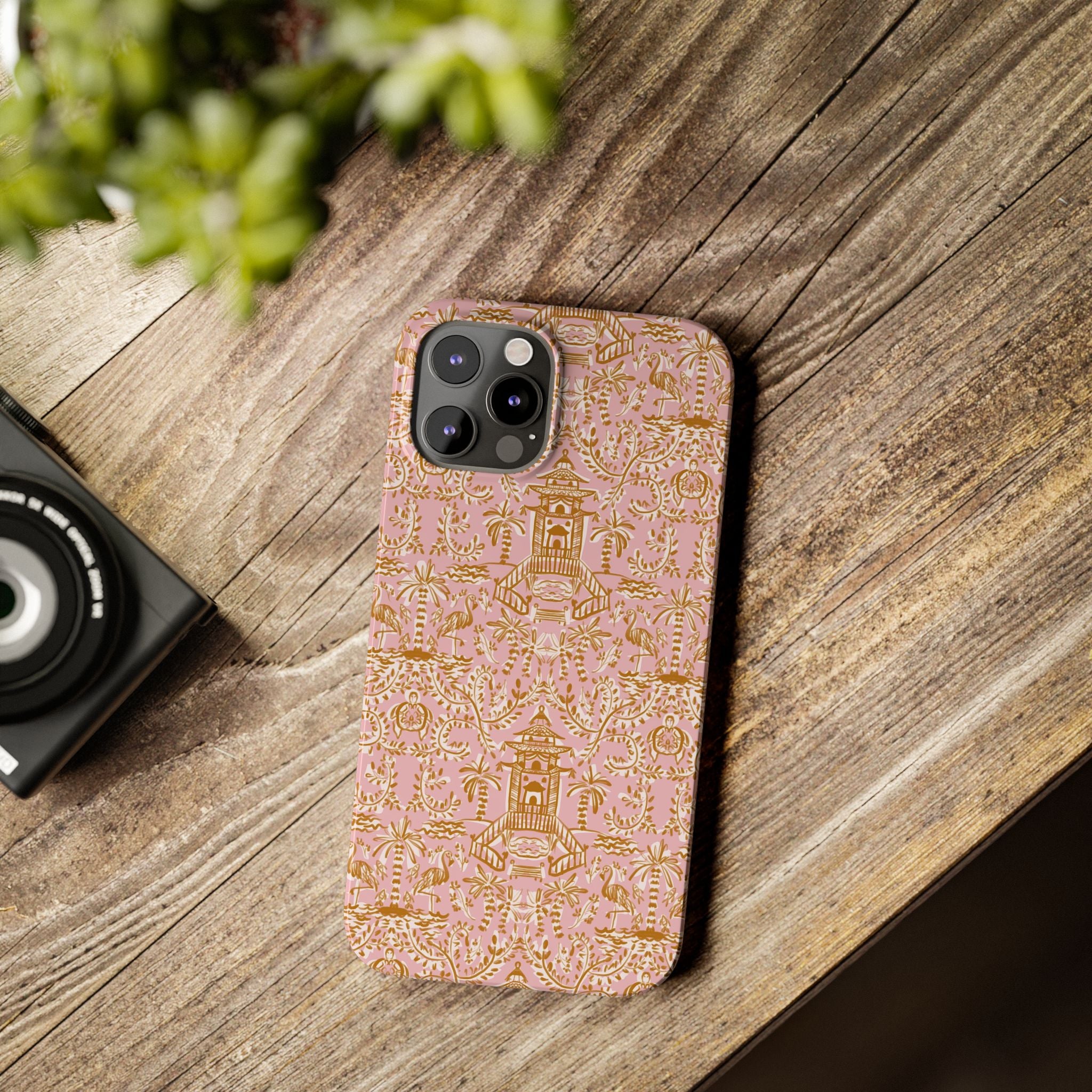 Soirée Pink Slim Phone Case