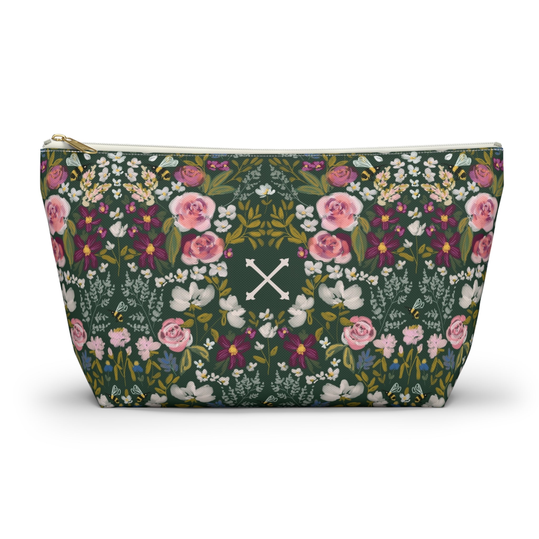 Gardens Monogrammed Pouch