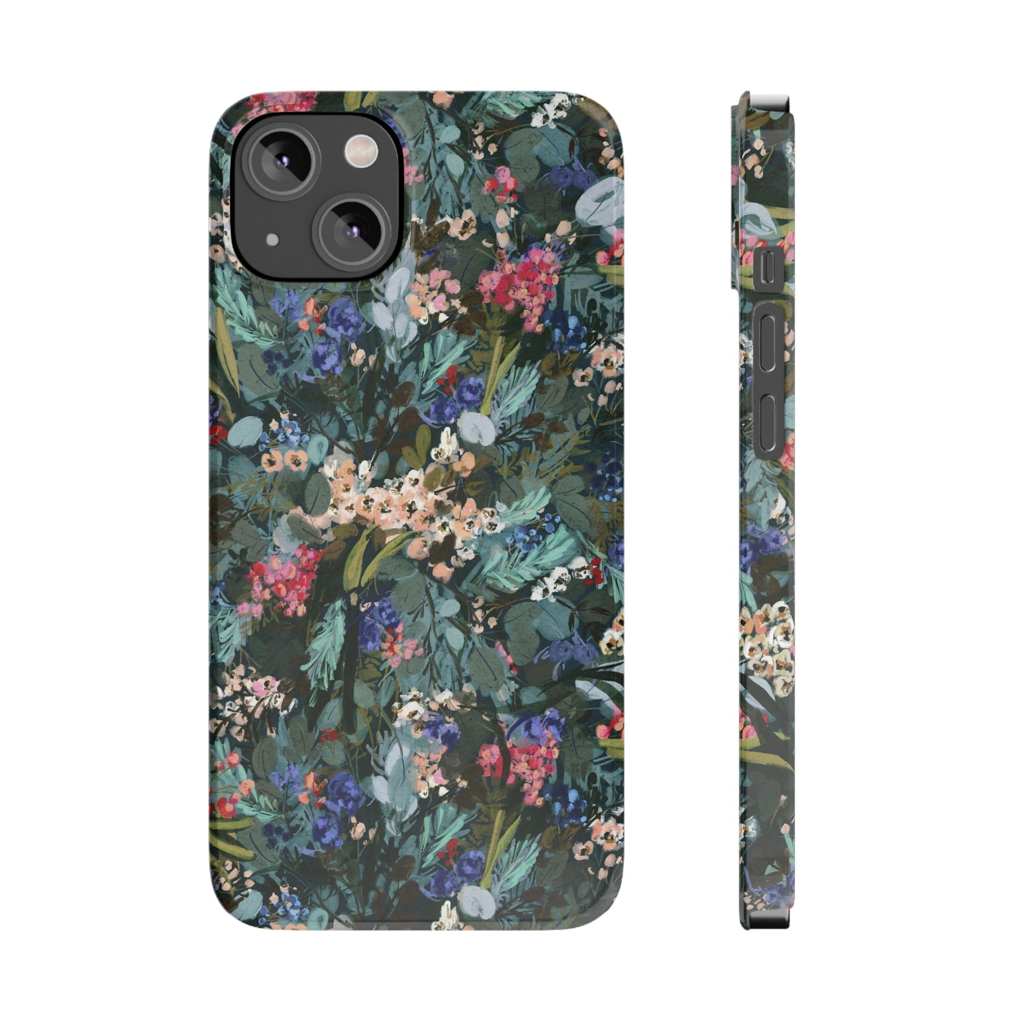 Winter Berry Slim Phone Case