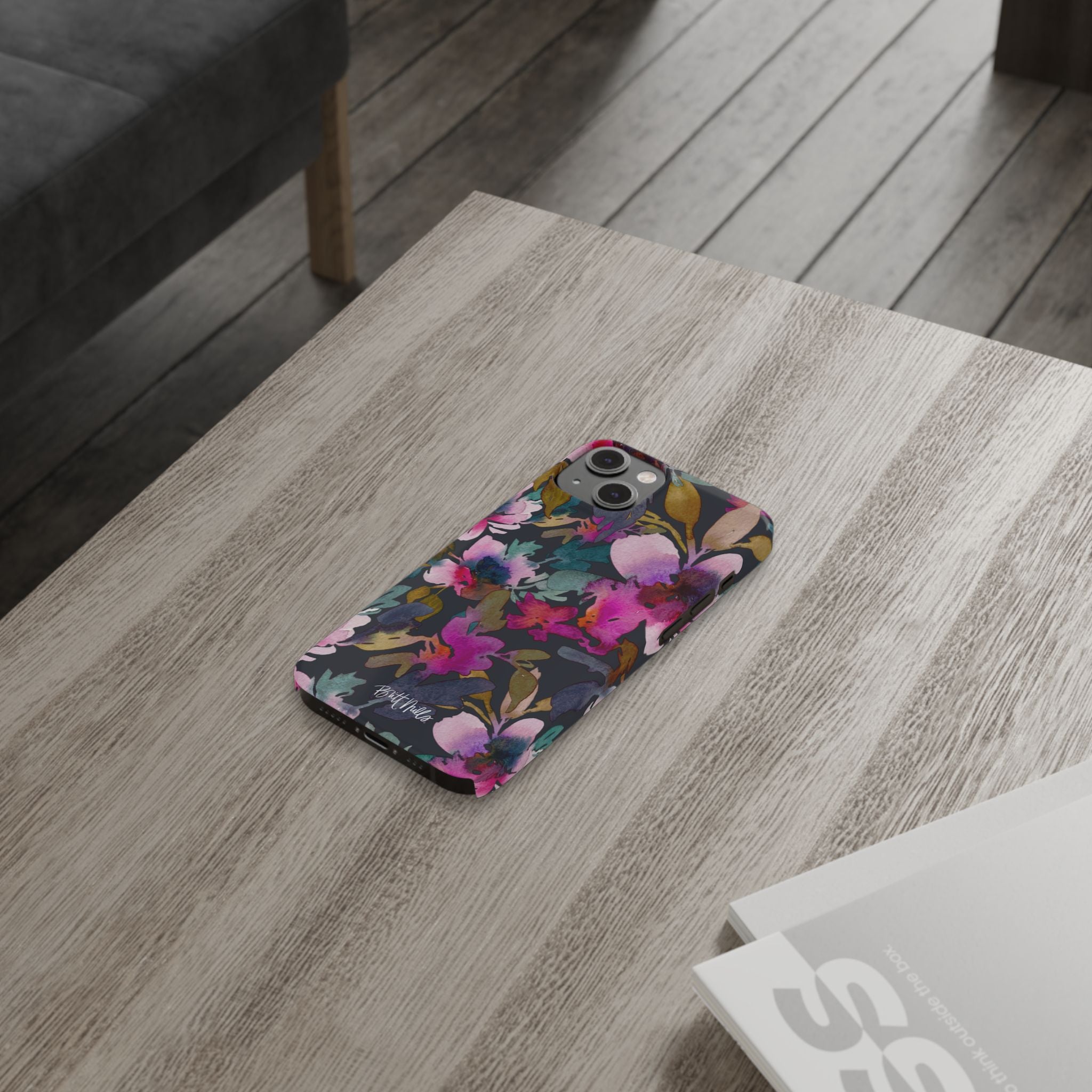 Flourish Slim Phone Case