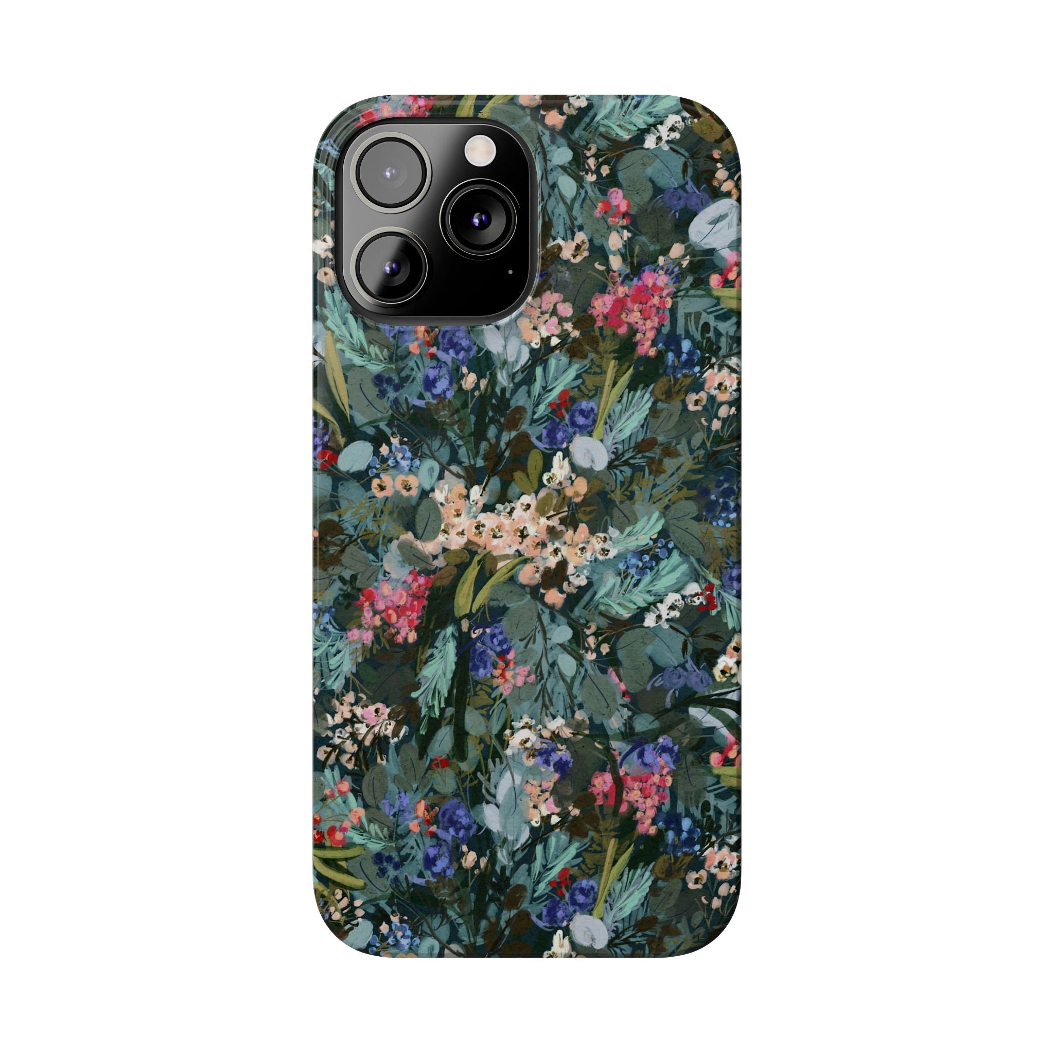 Winter Berry Slim Phone Case