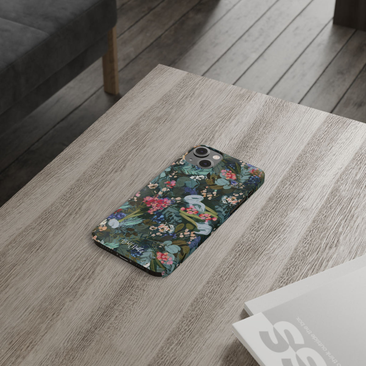 Winter Berry Slim Phone Case