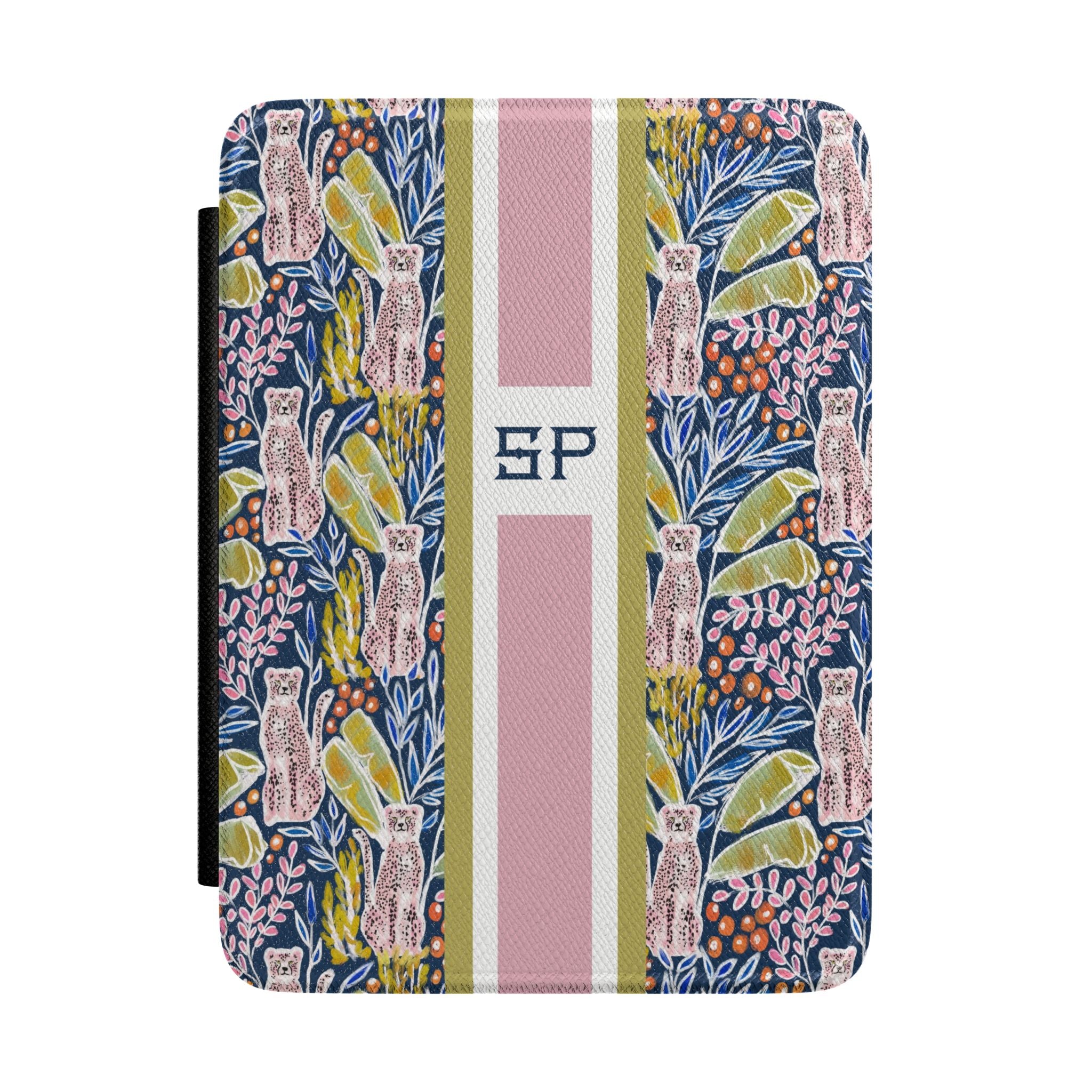 Regency Monogrammed Kindle Case