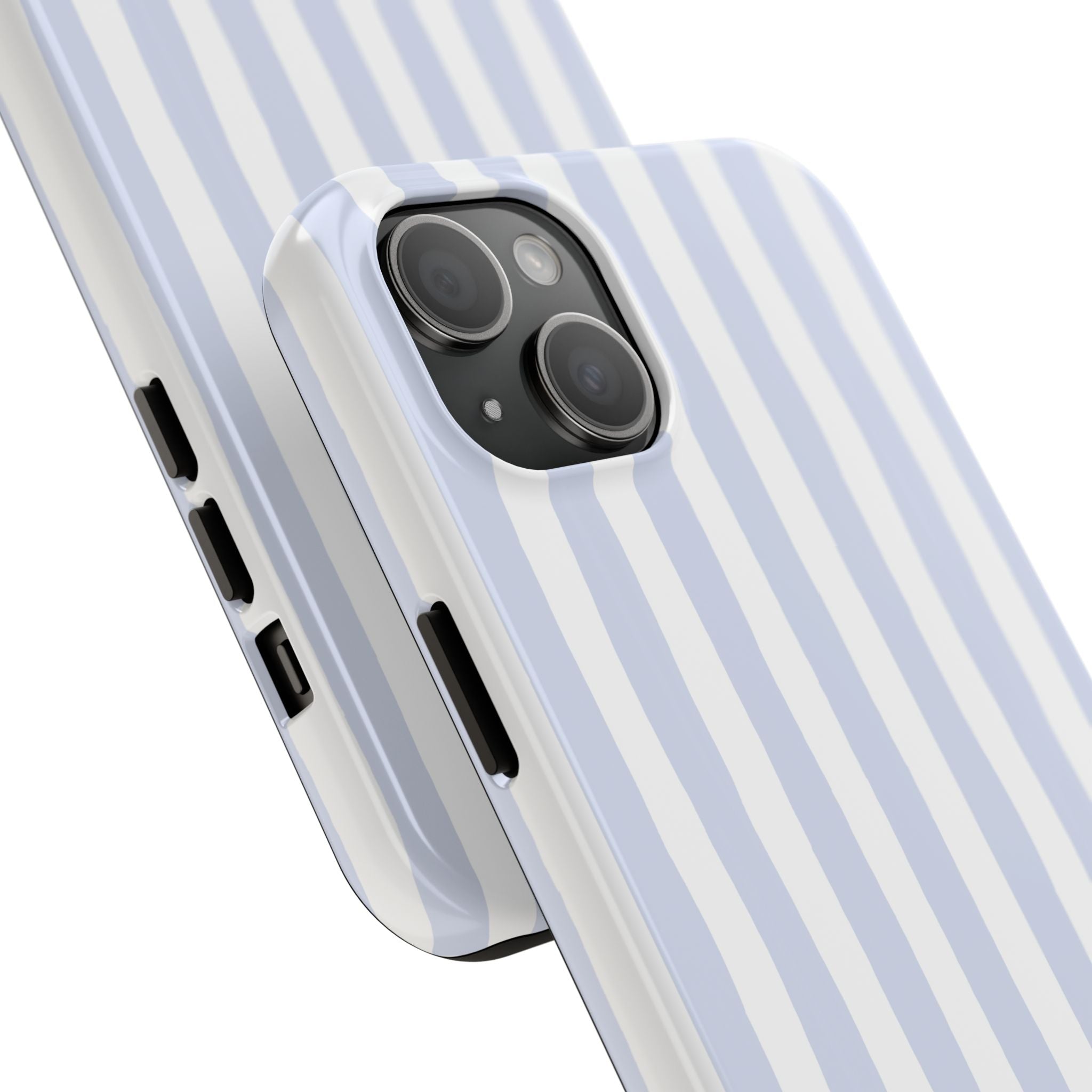 Seaside Stripes Monogrammed Tough Phone Case