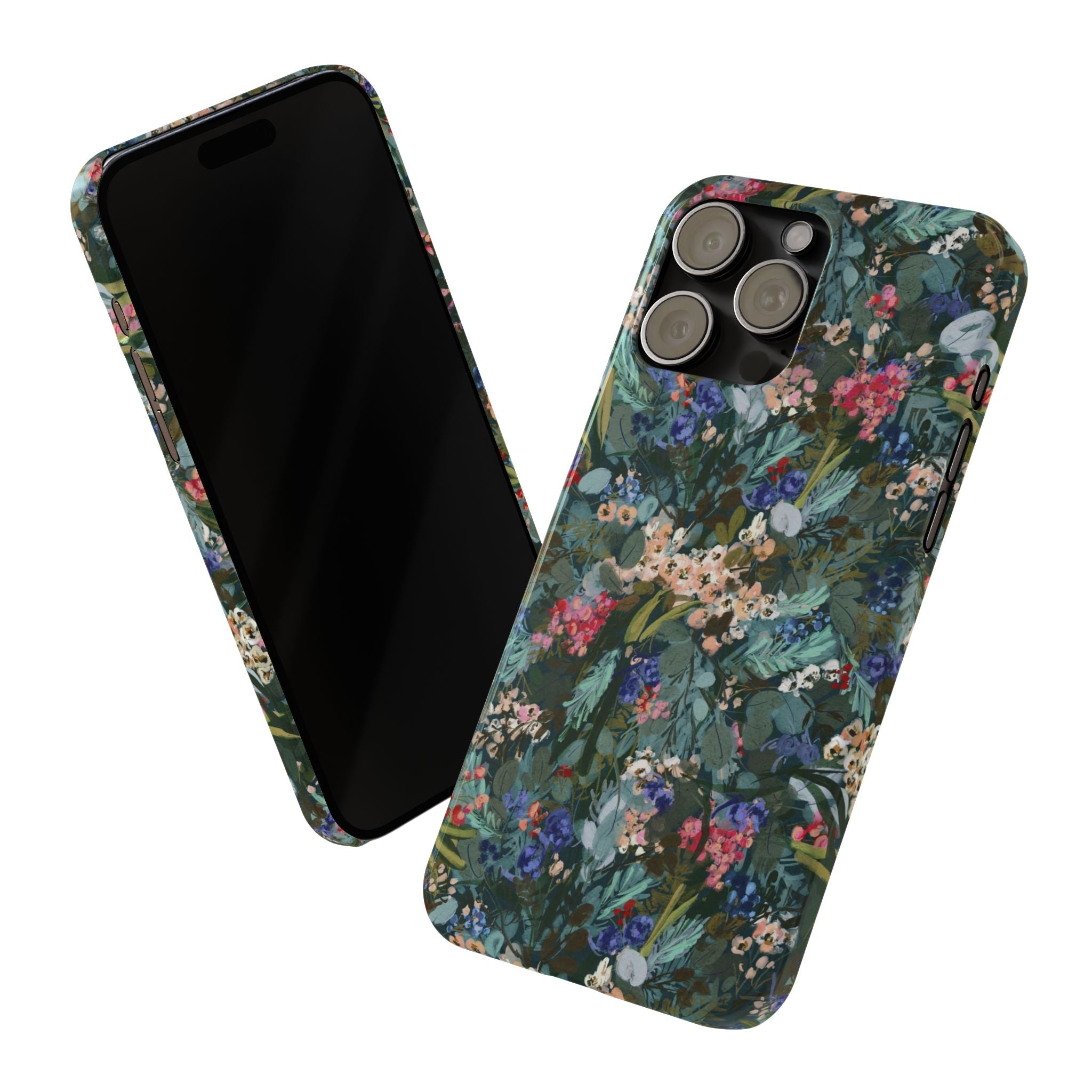 Winter Berry Slim Phone Case
