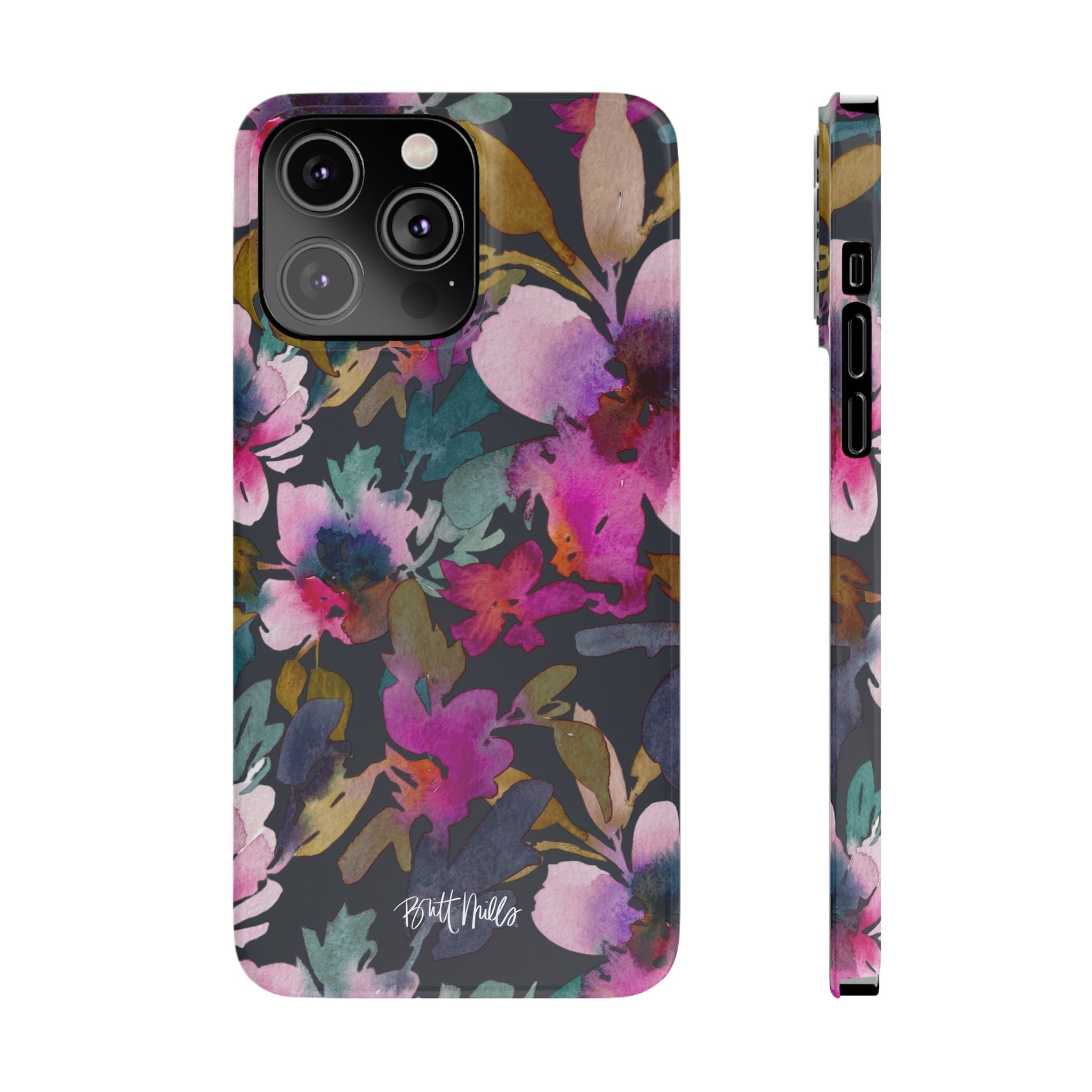 Flourish Slim Phone Case