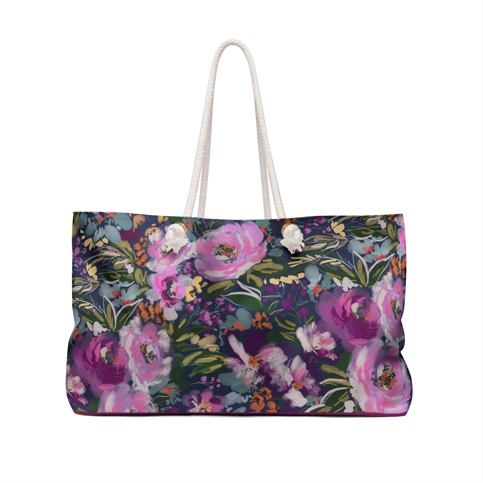 Haven Striped Monogrammed Mahjong Bag