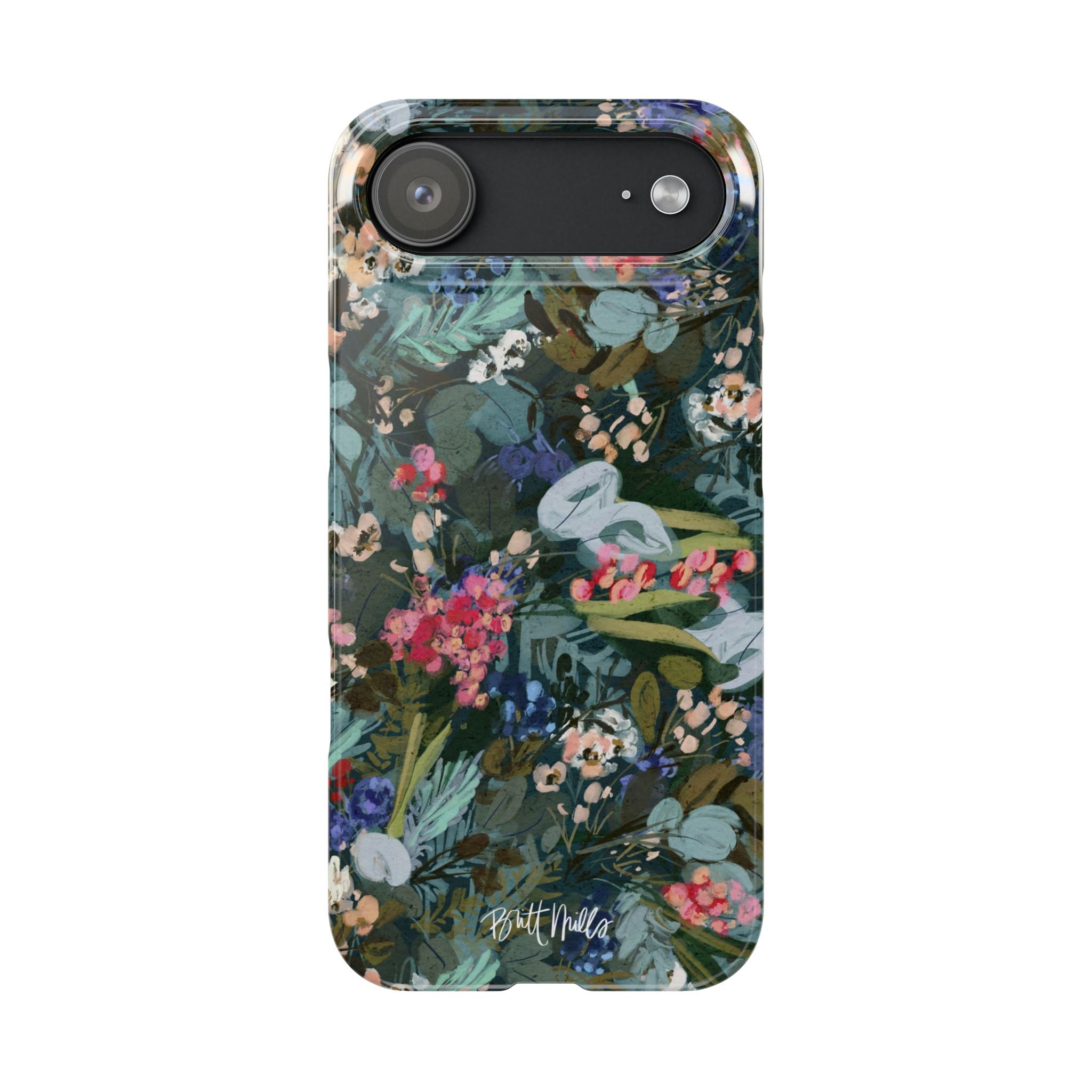 Winter Berry Slim Phone Case