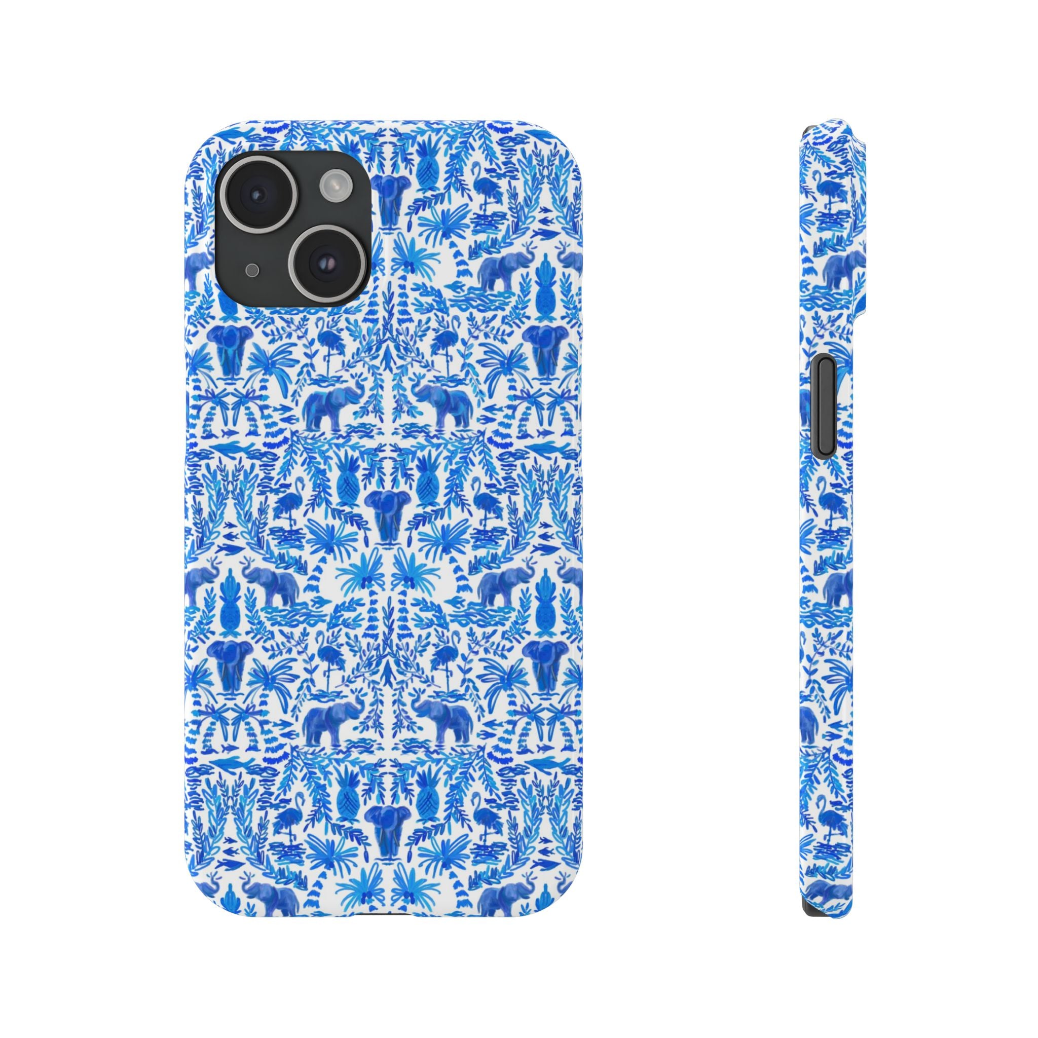 Elephant Fun Slim Phone Case