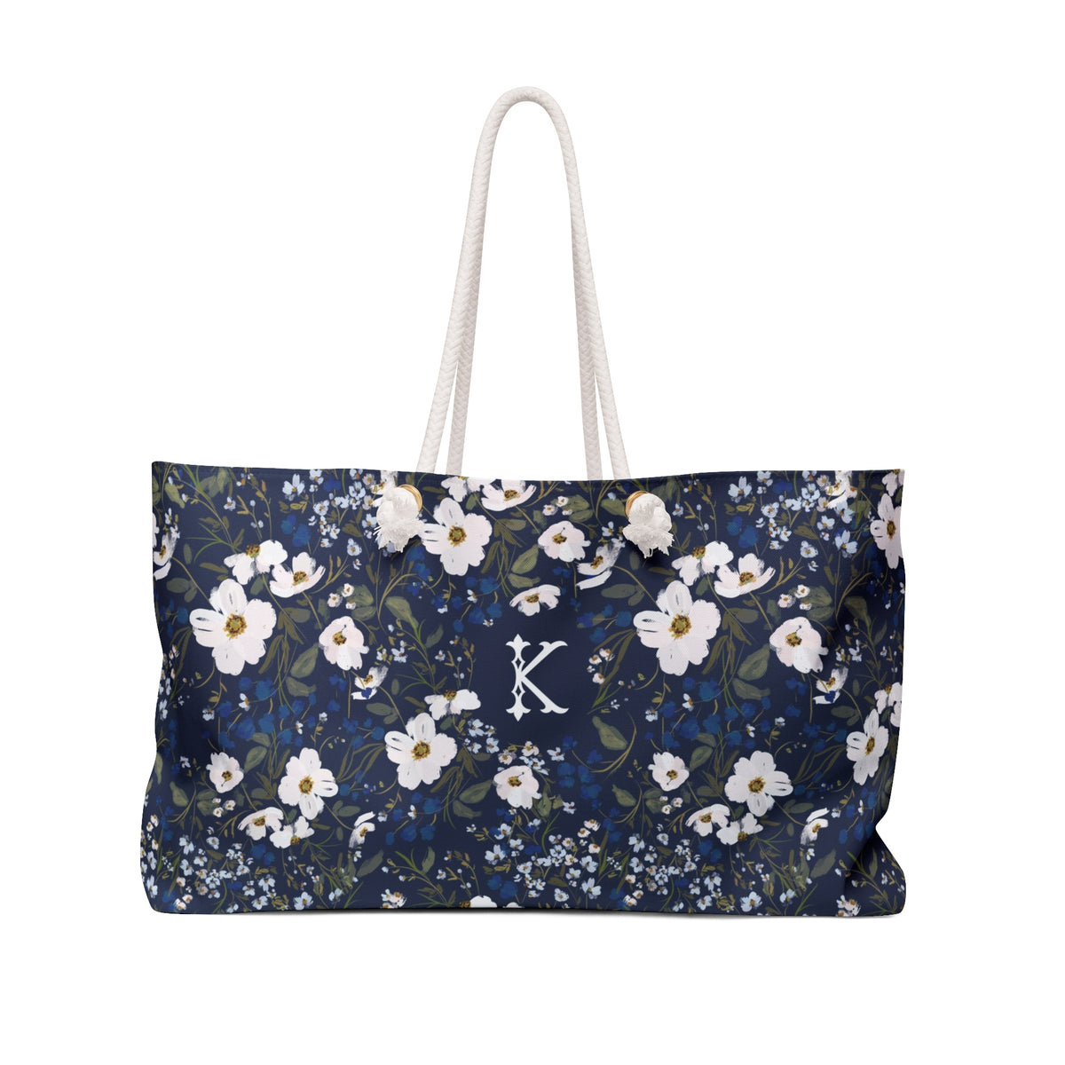 The Carolinas Monogrammed Carry-All Tote