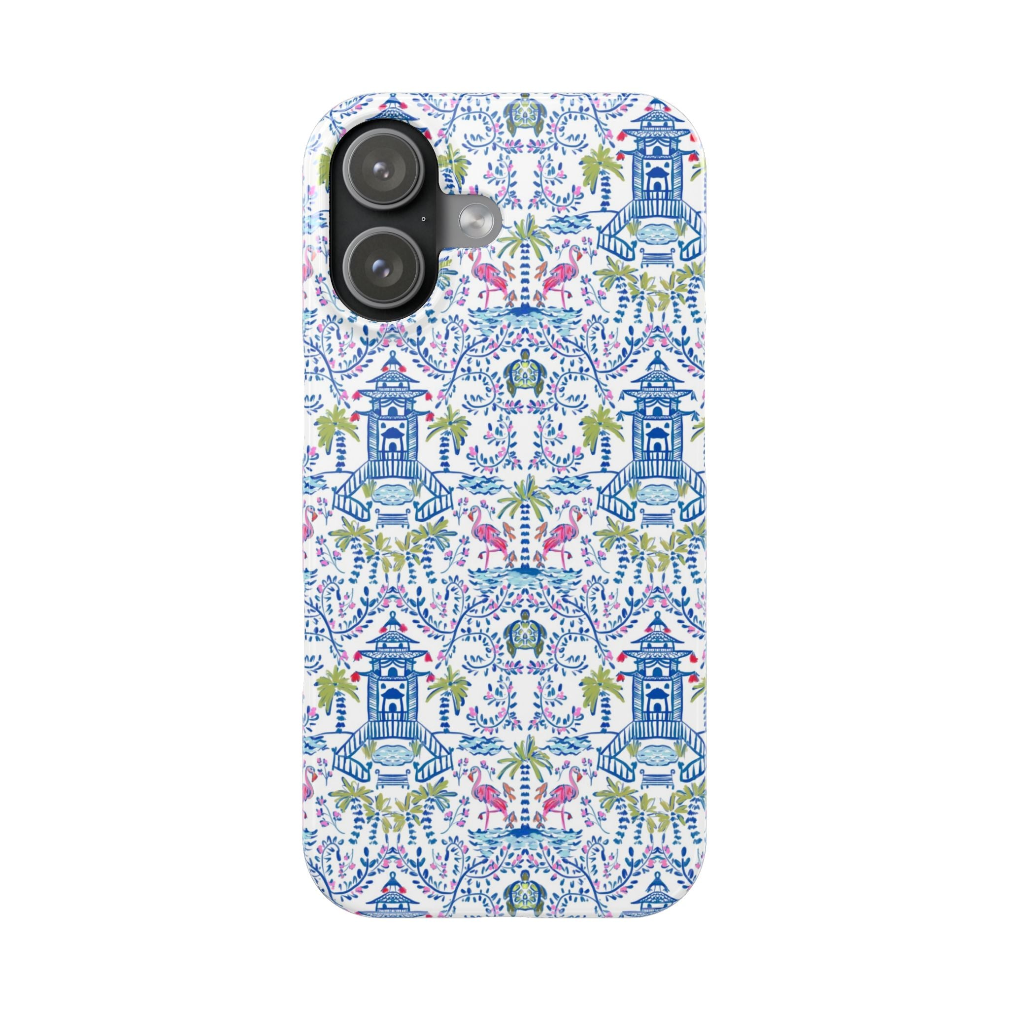 Colorful Chinoiserie Slim Phone Case