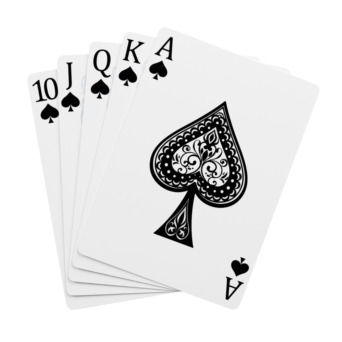 Preppy Cheetah Pink Playing Cards