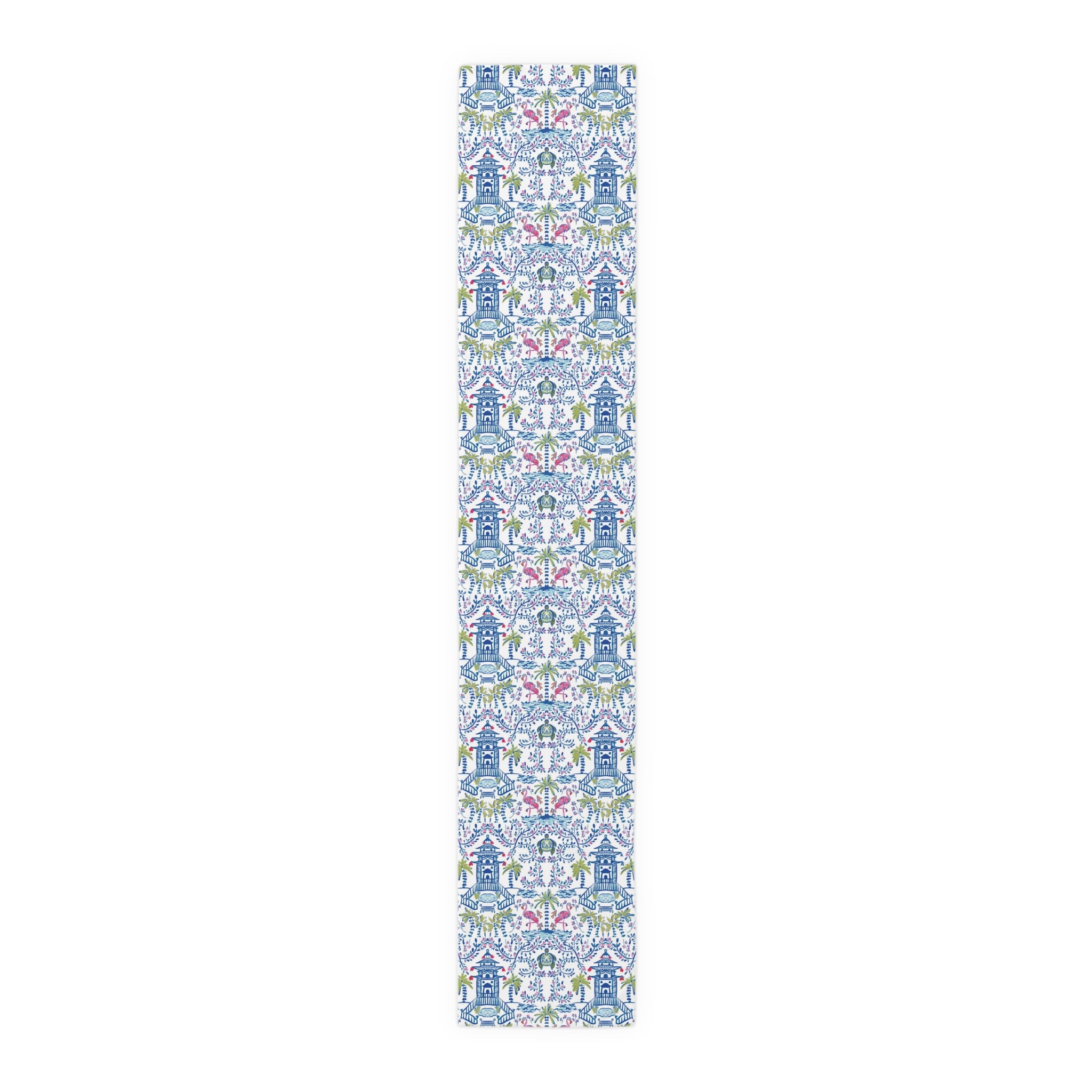 Colorful Chinoiserie Table Runner