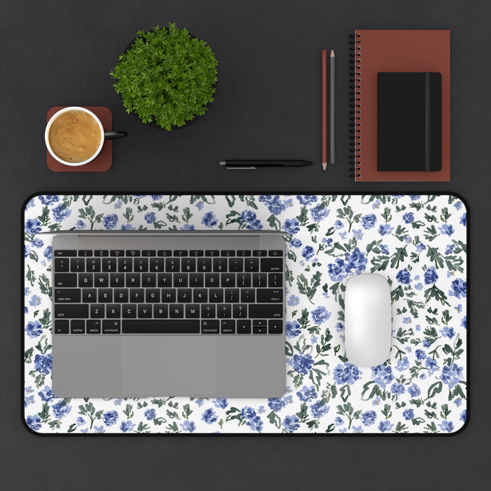 English Countryside Monogrammed Desk Mat
