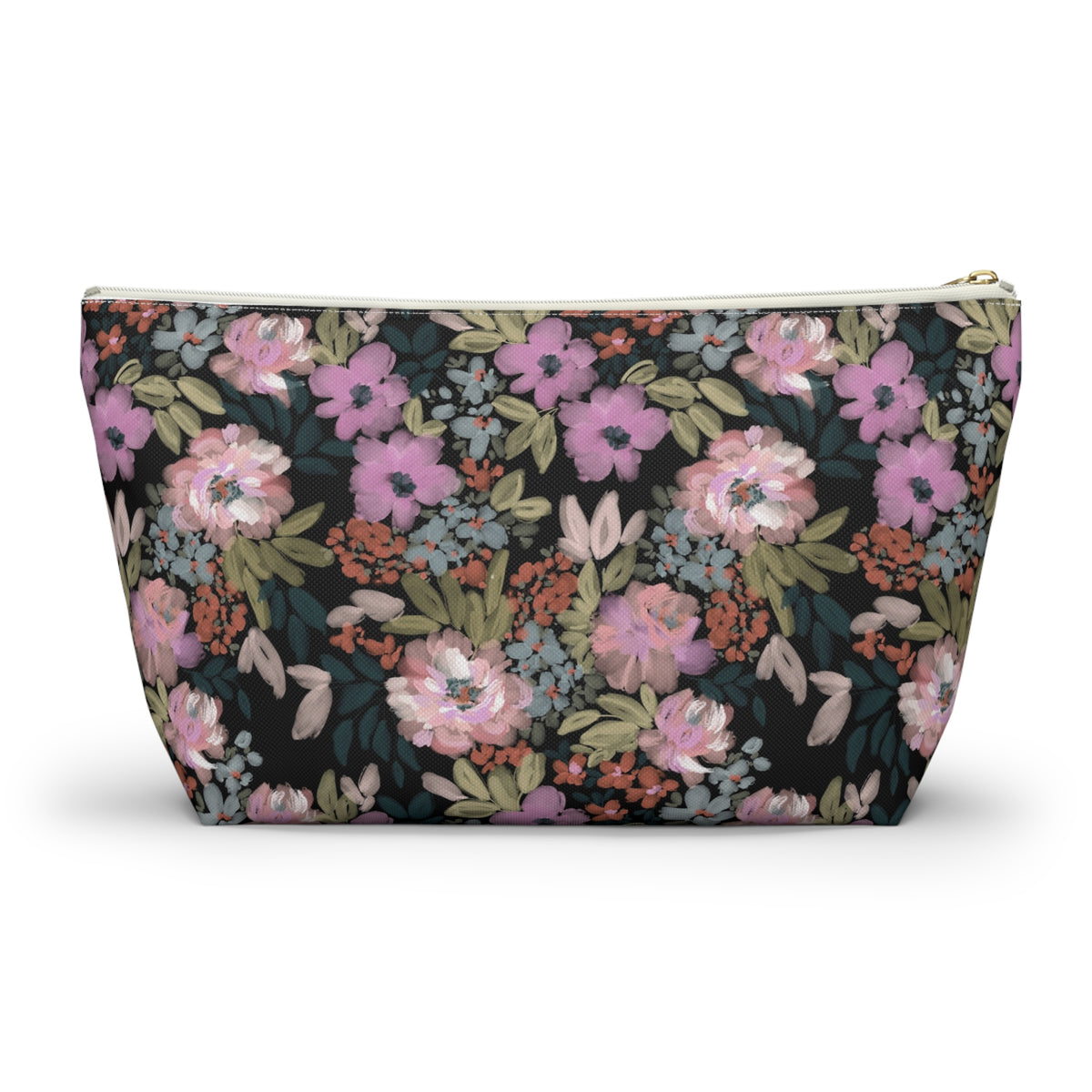 Viola Striped Monogrammed Mahjong Tile Pouch