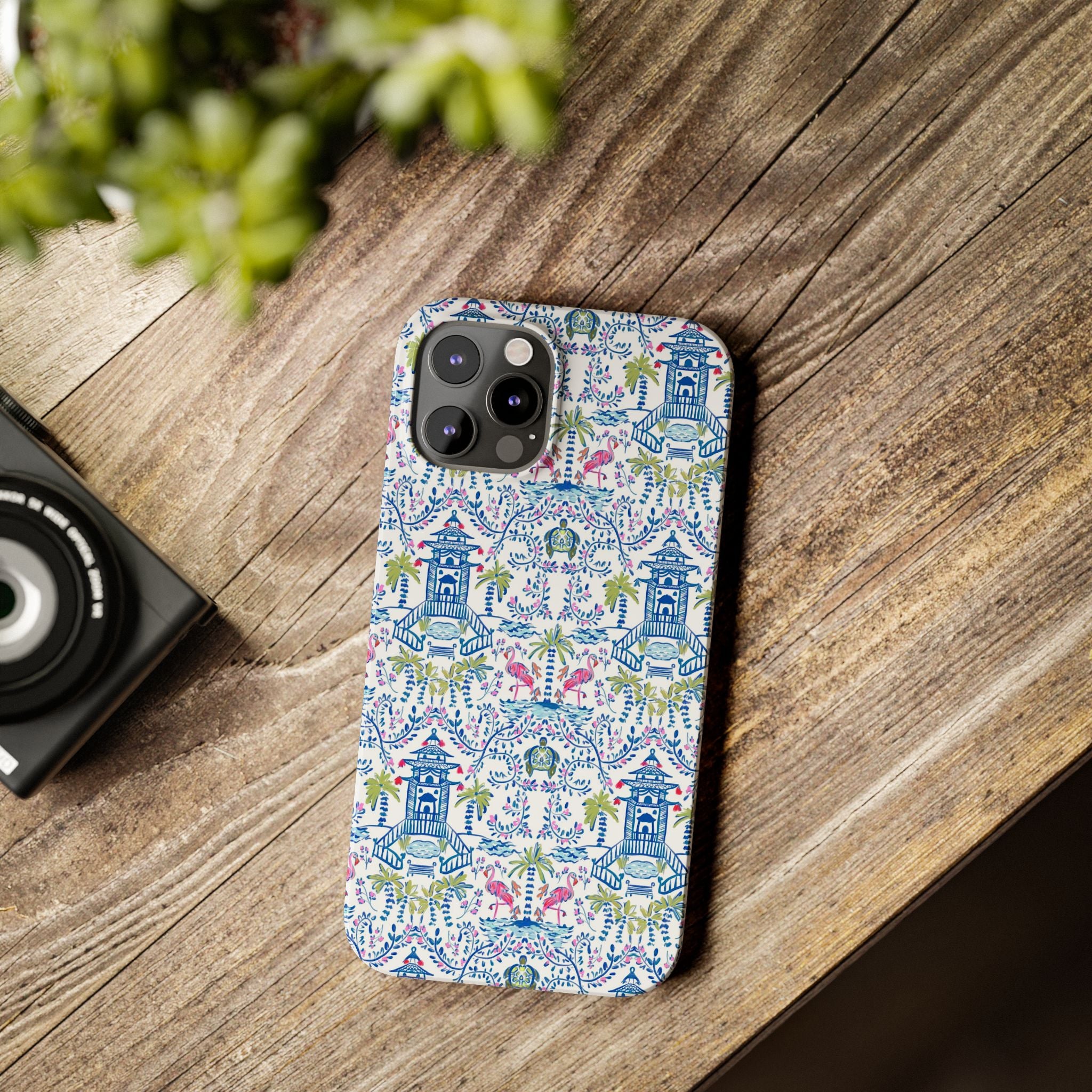 Colorful Chinoiserie Slim Phone Case