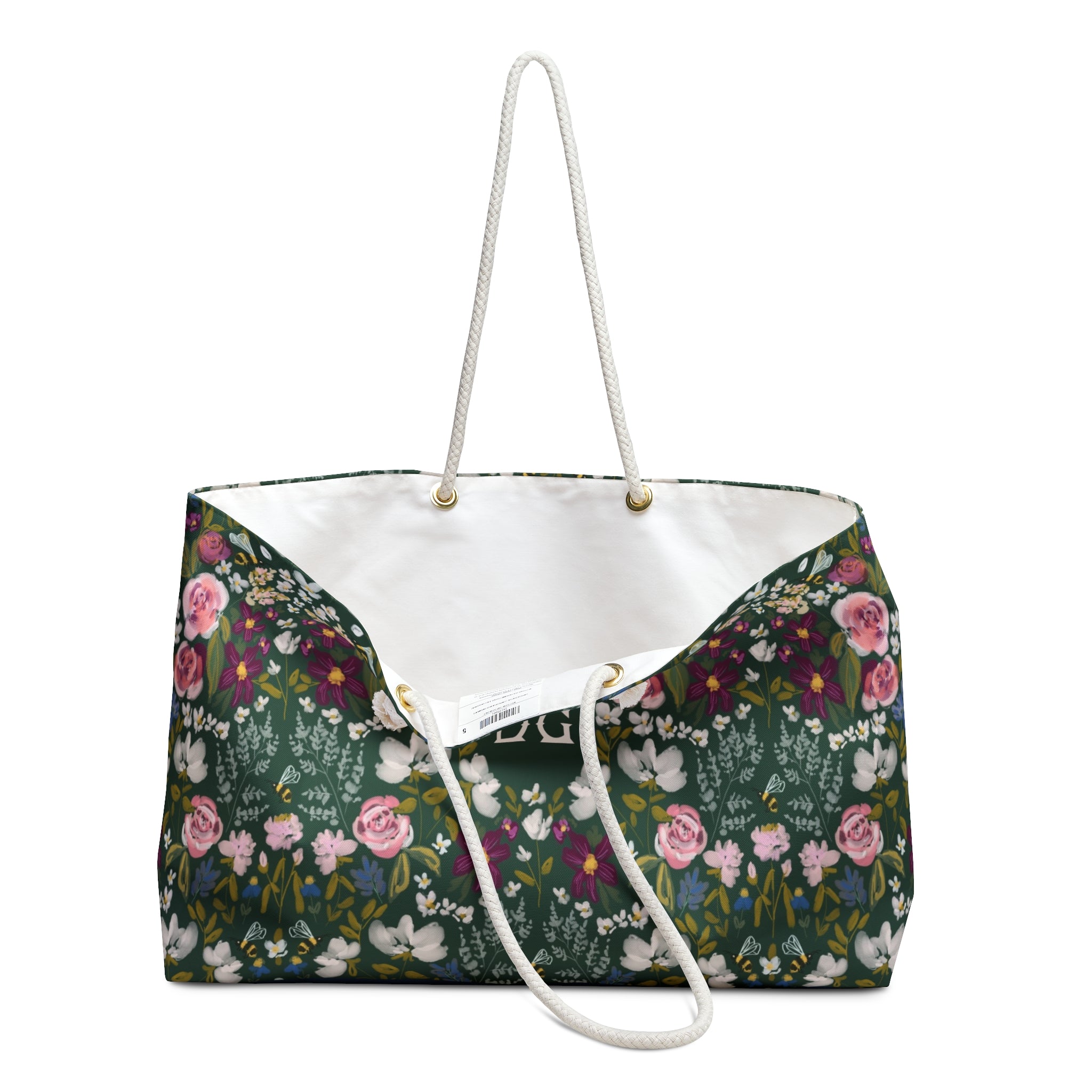 Gardens Monogrammed Mahjong Bag