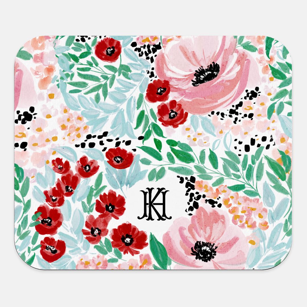Colette Monogrammed Mouse Pad