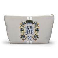 The Southern Bell Crest Monogrammed Pouch