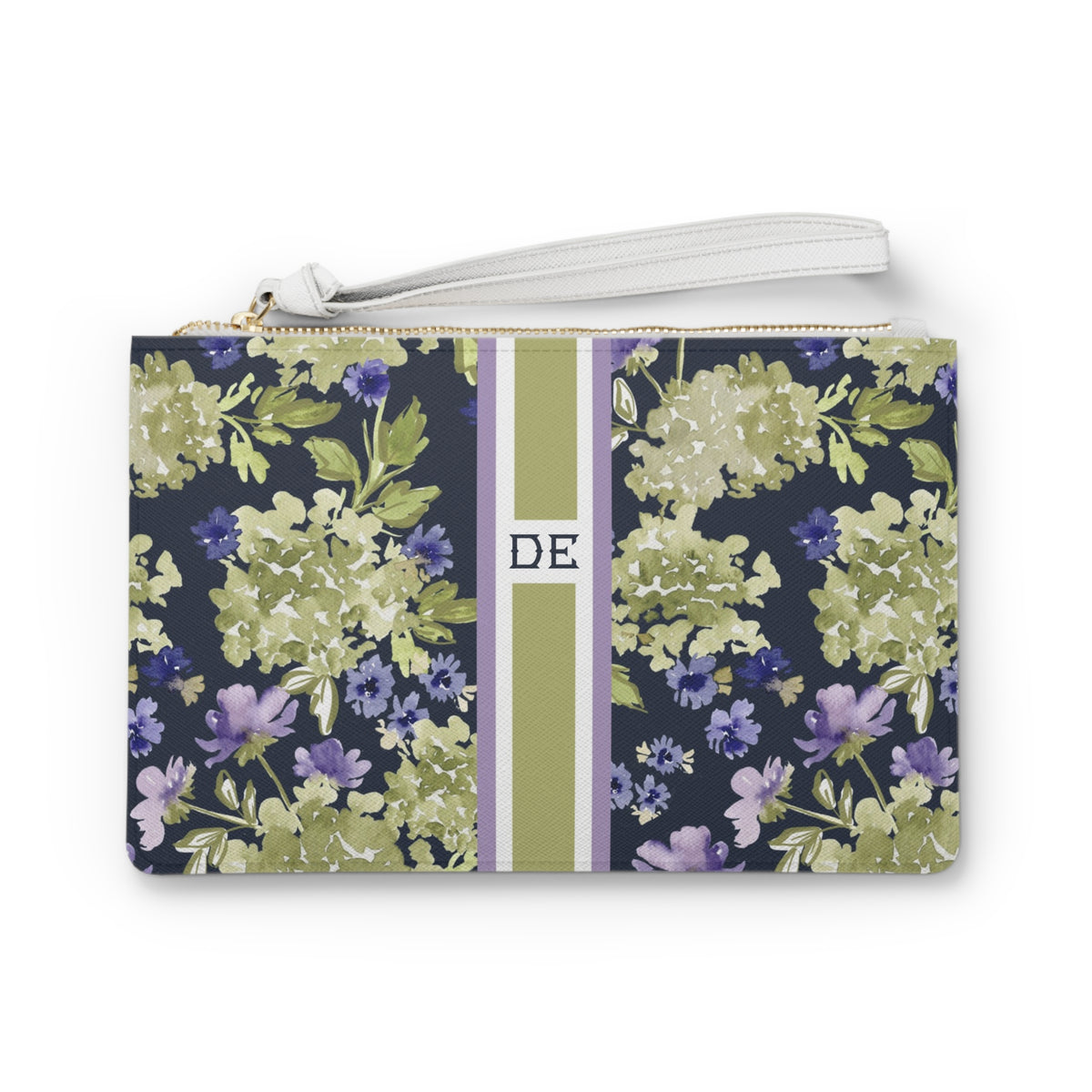 Calista Striped Monogrammed Mahjong Card Holder
