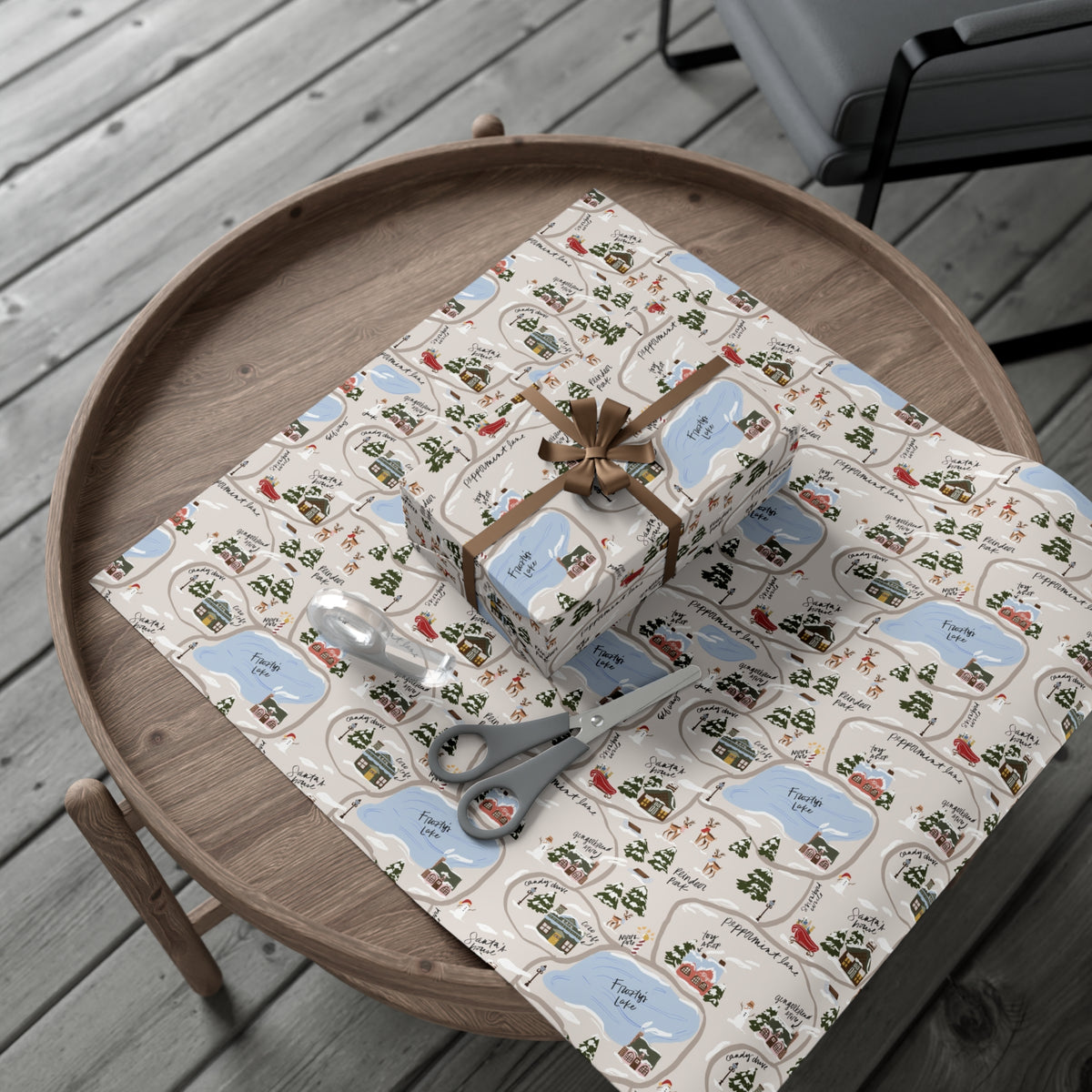 North Pole Adventure Wrapping Paper