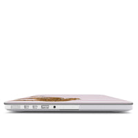 Preppy Cheetah (Pink) MacBook Case