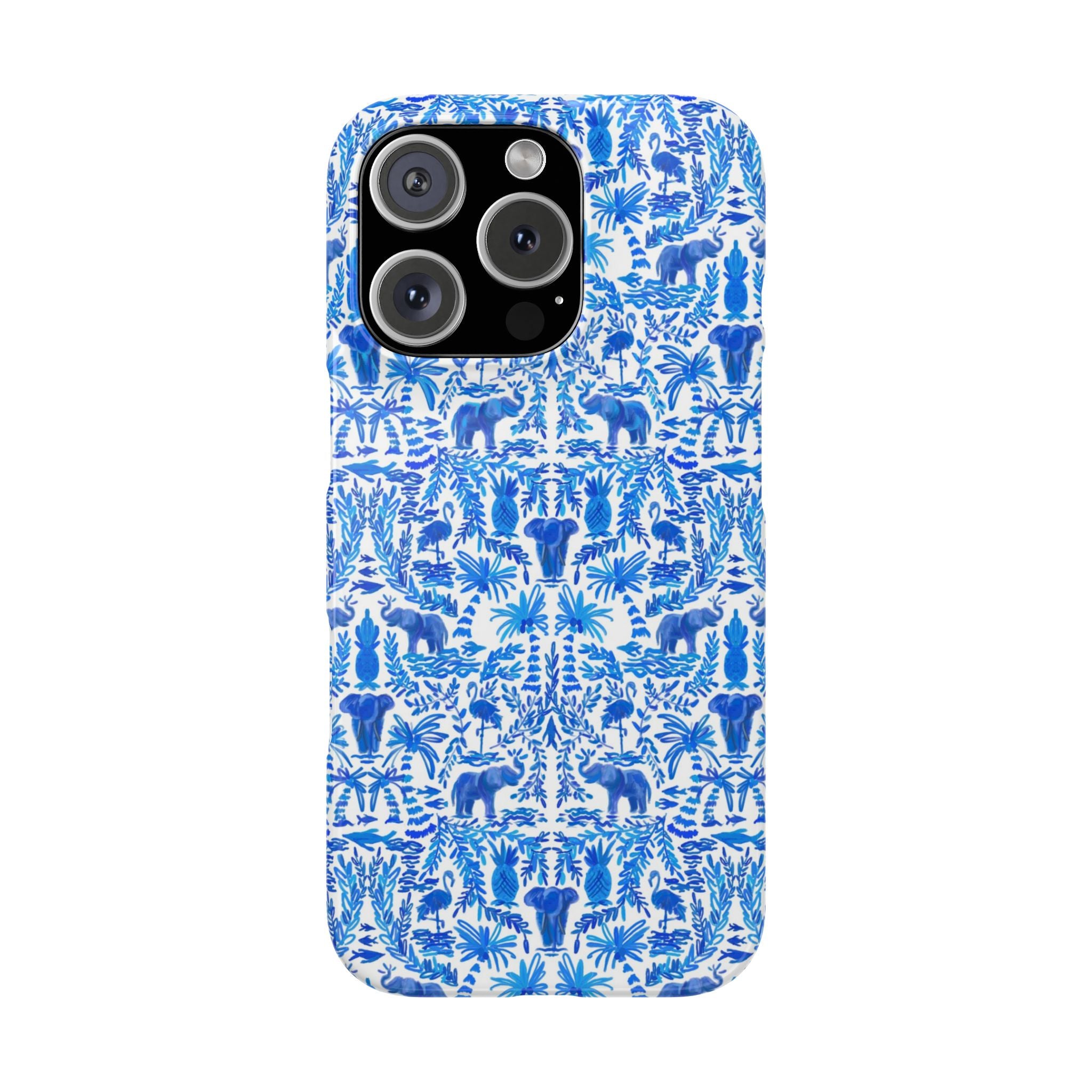 Elephant Fun Slim Phone Case