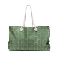Zera Stripe Monogrammed Mahjong Bag