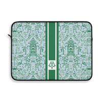 Chinoiserie Palms Monogrammed Laptop Sleeve
