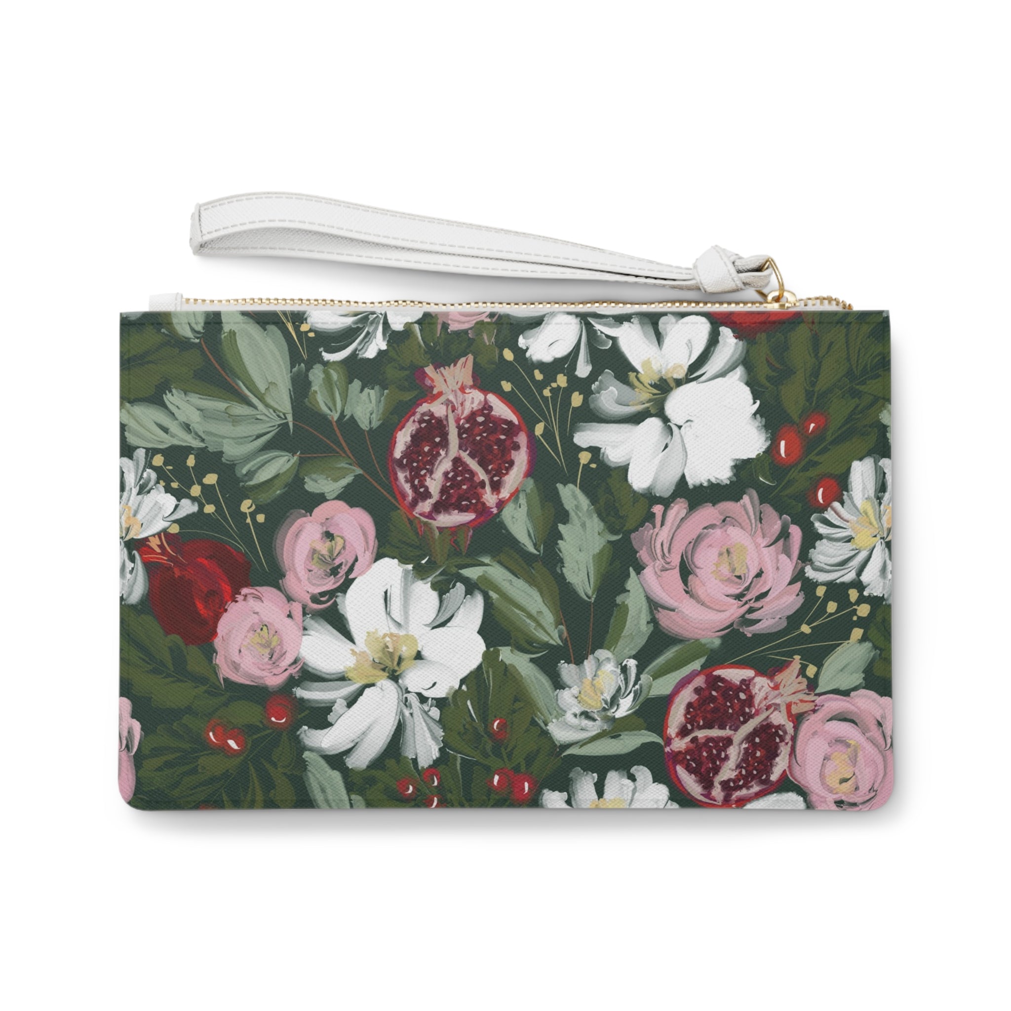 Crimson Harvest Striped Monogrammed Mahjong Card Holder