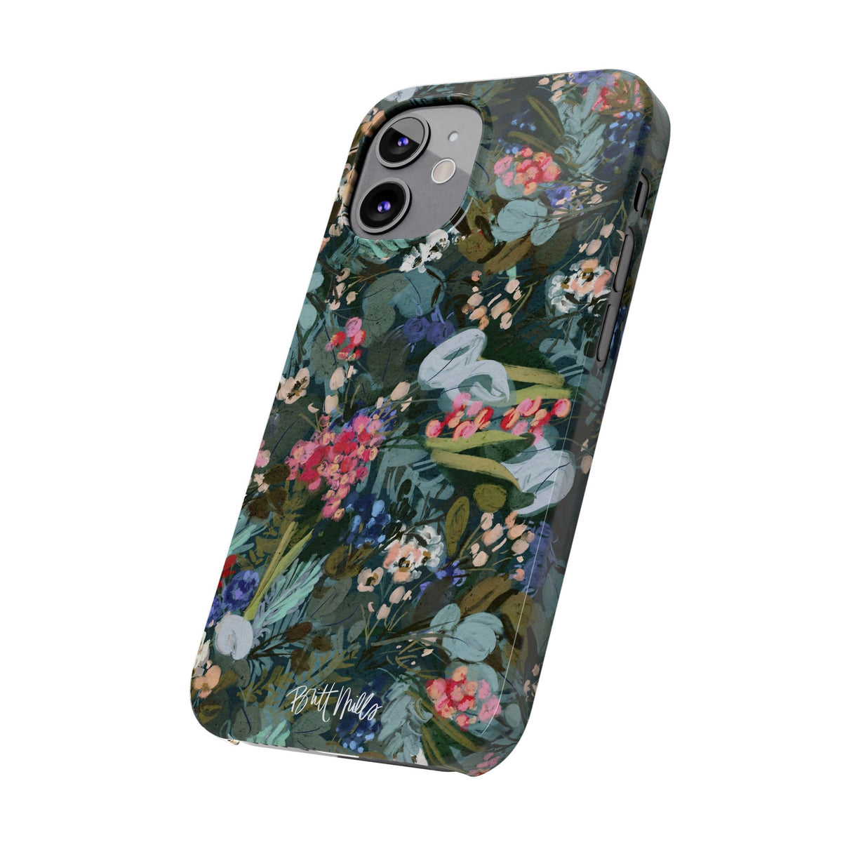 Winter Berry Slim Phone Case