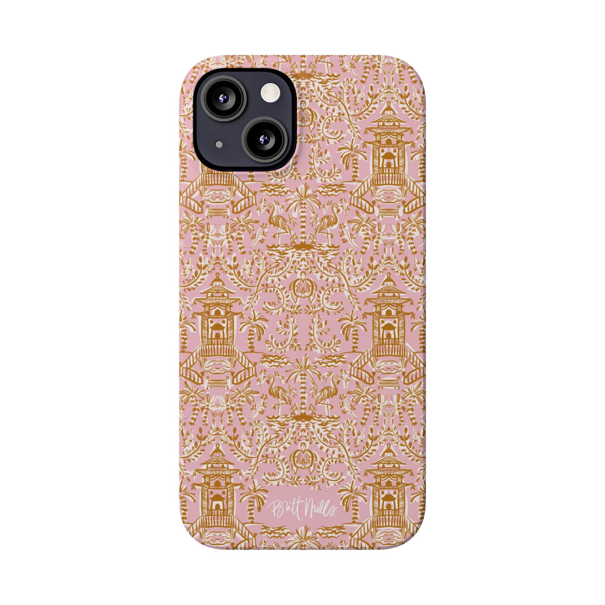 Soirée Pink Slim Phone Case
