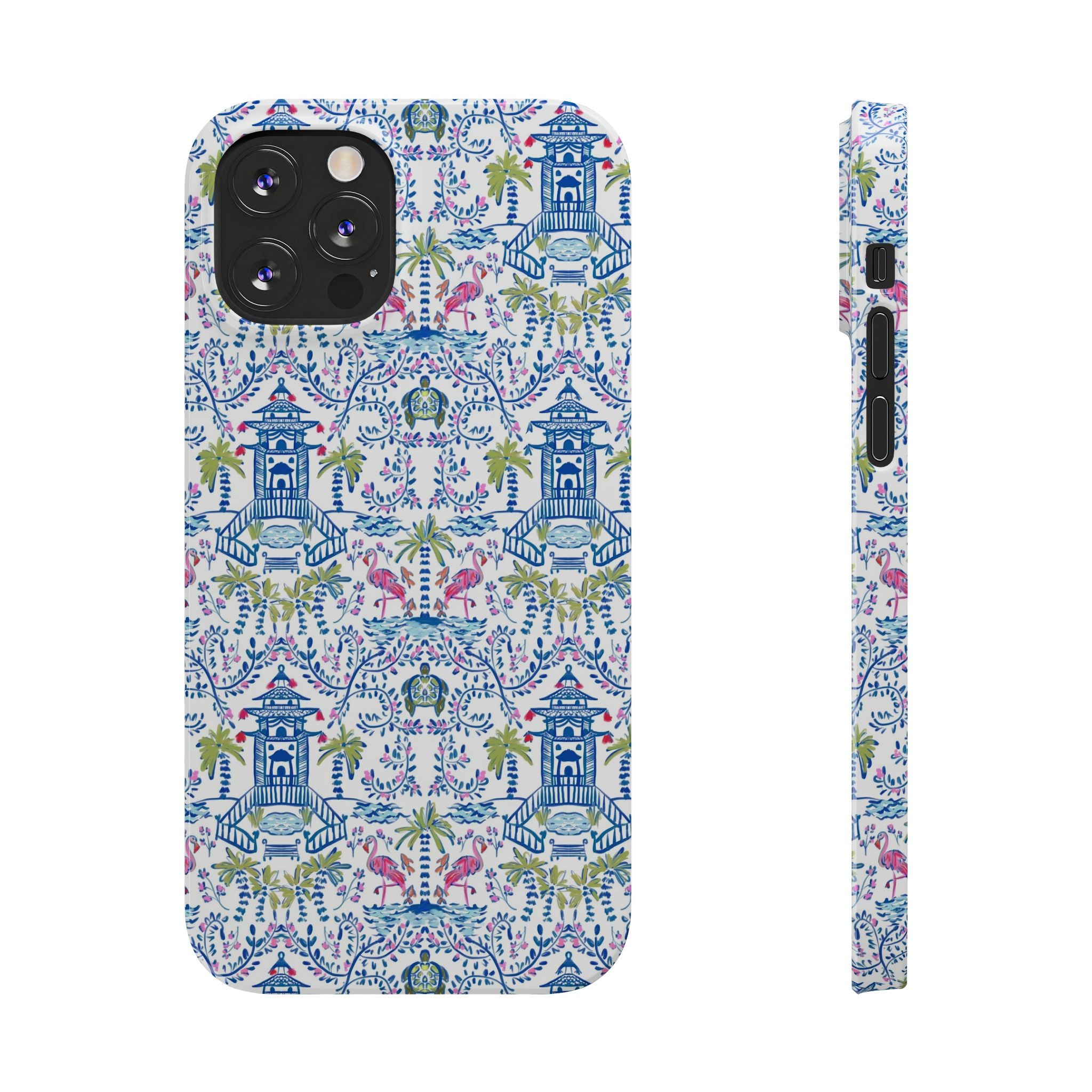 Colorful Chinoiserie Slim Phone Case