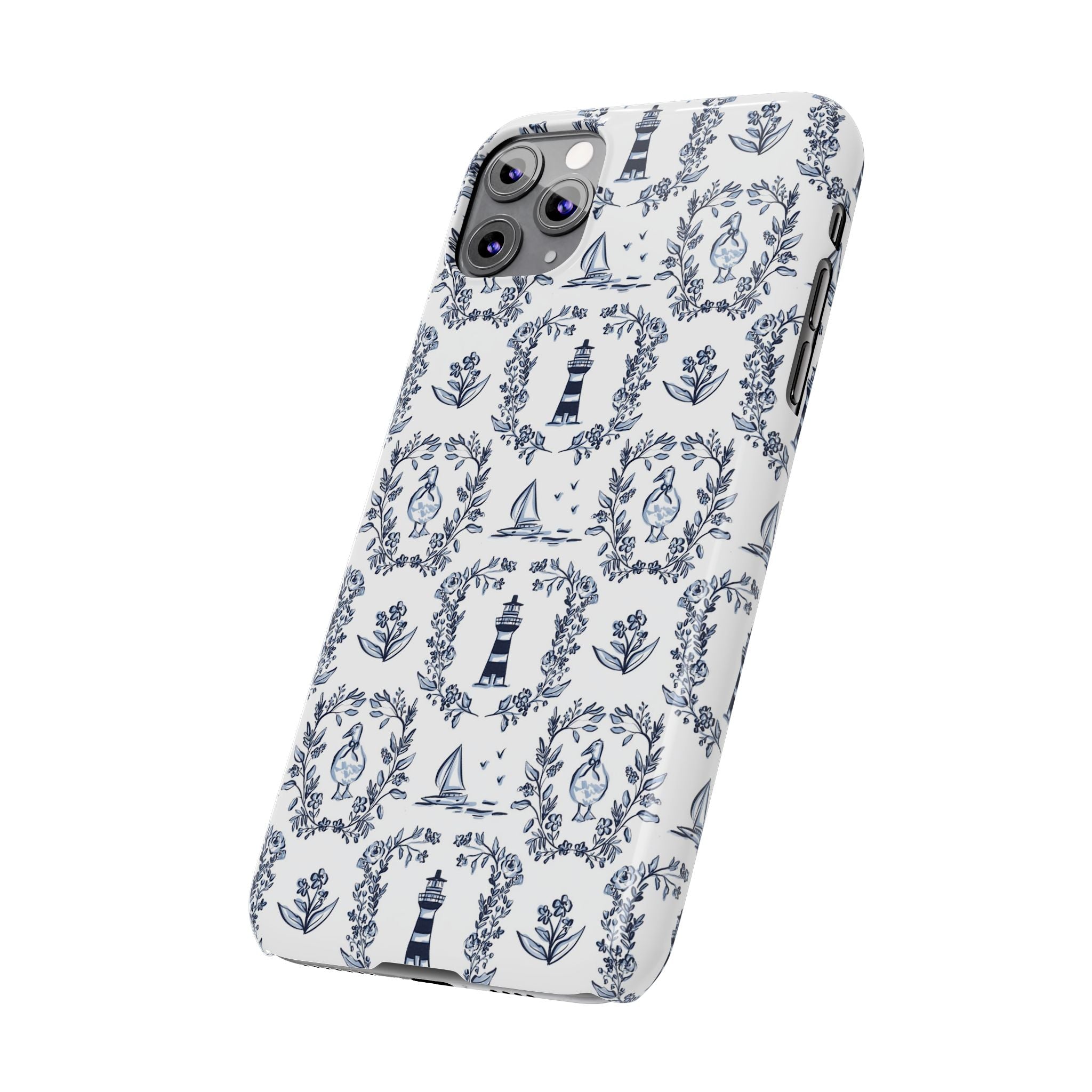 East Coast Summer Slim Phone Case
