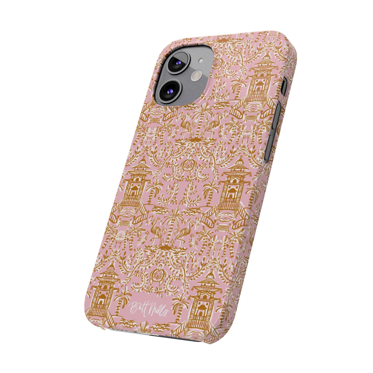 Soirée Pink Slim Phone Case