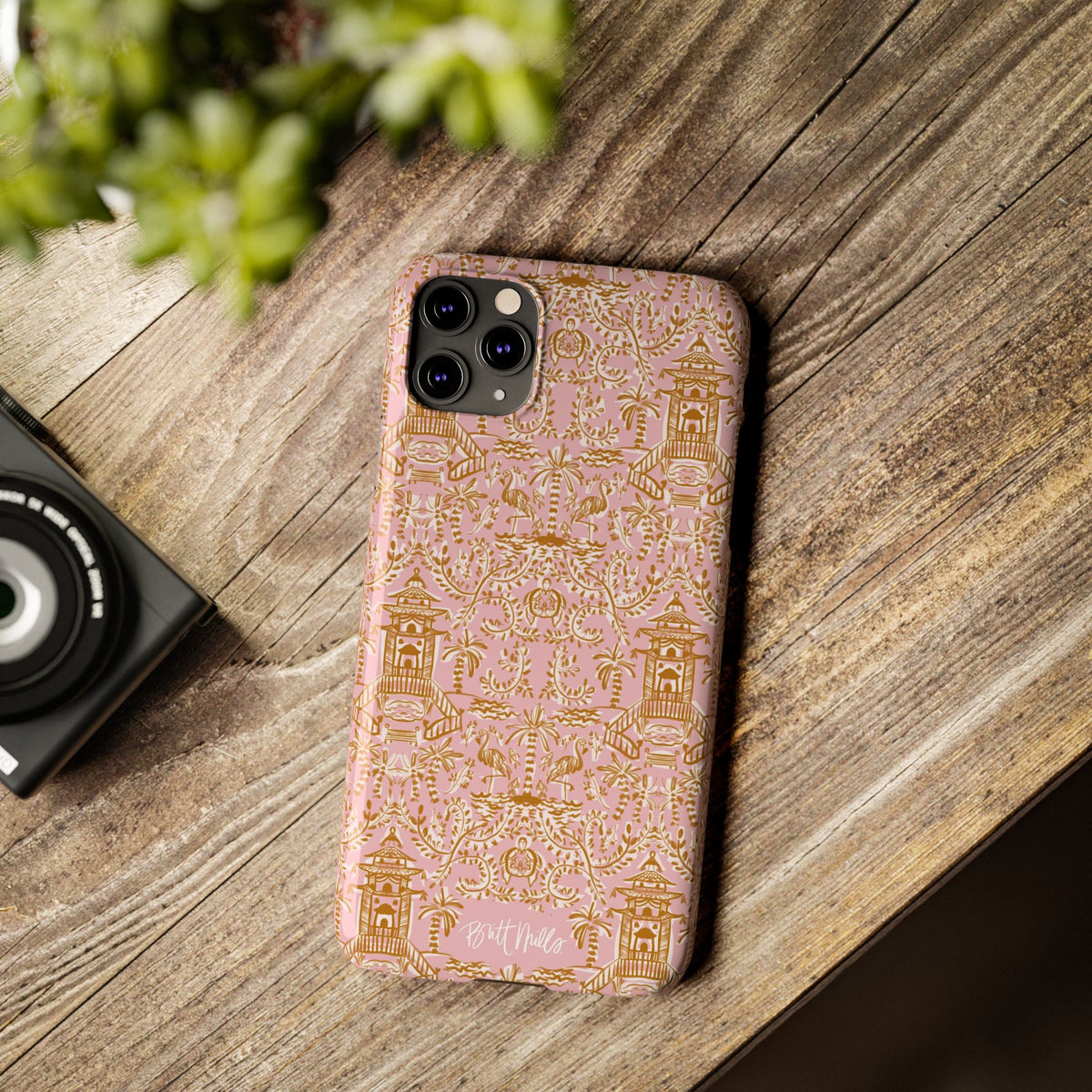 Soirée Pink Slim Phone Case