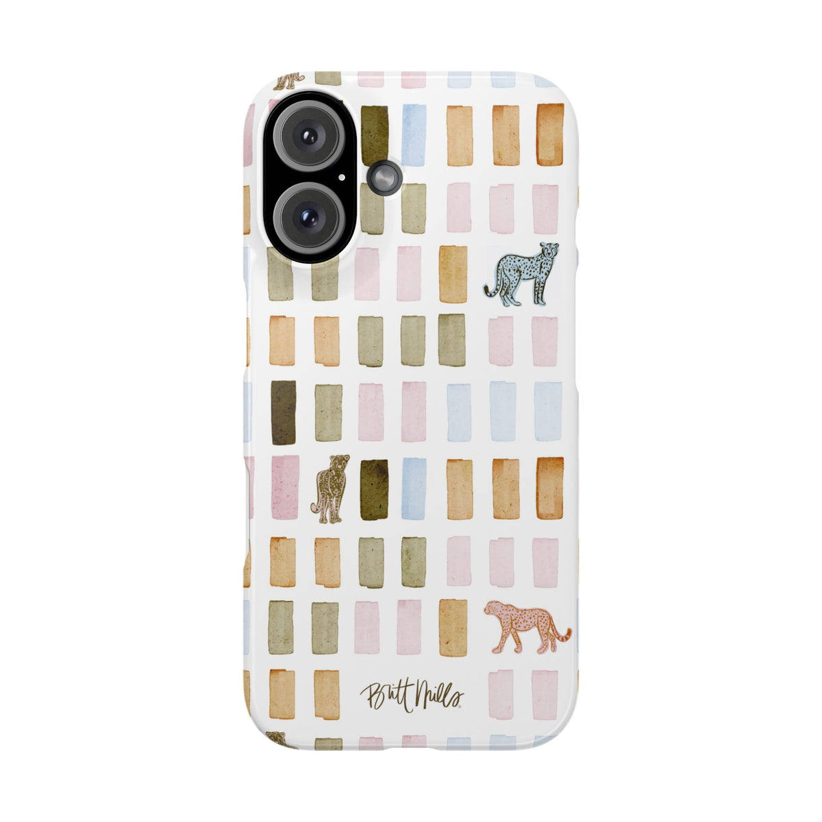 House Print Slim Phone Case