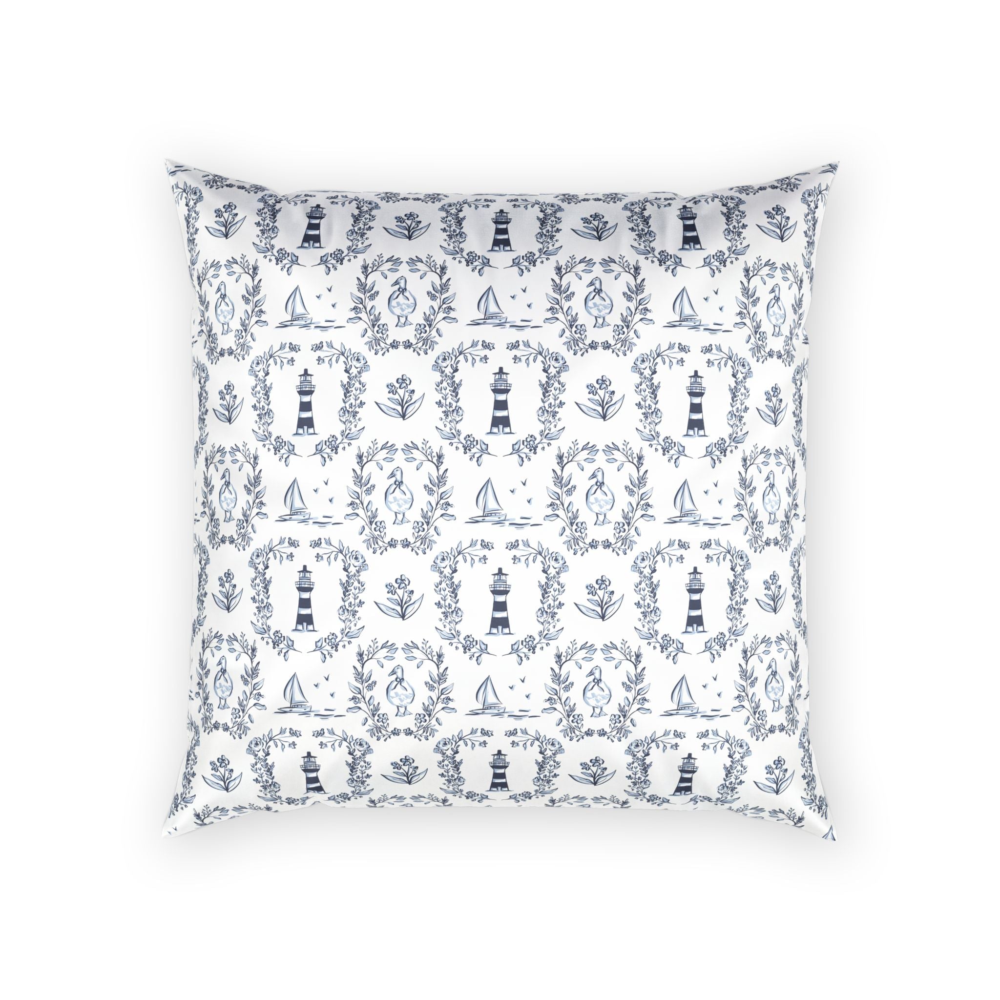 East Cost Summer Velvet Pillow
