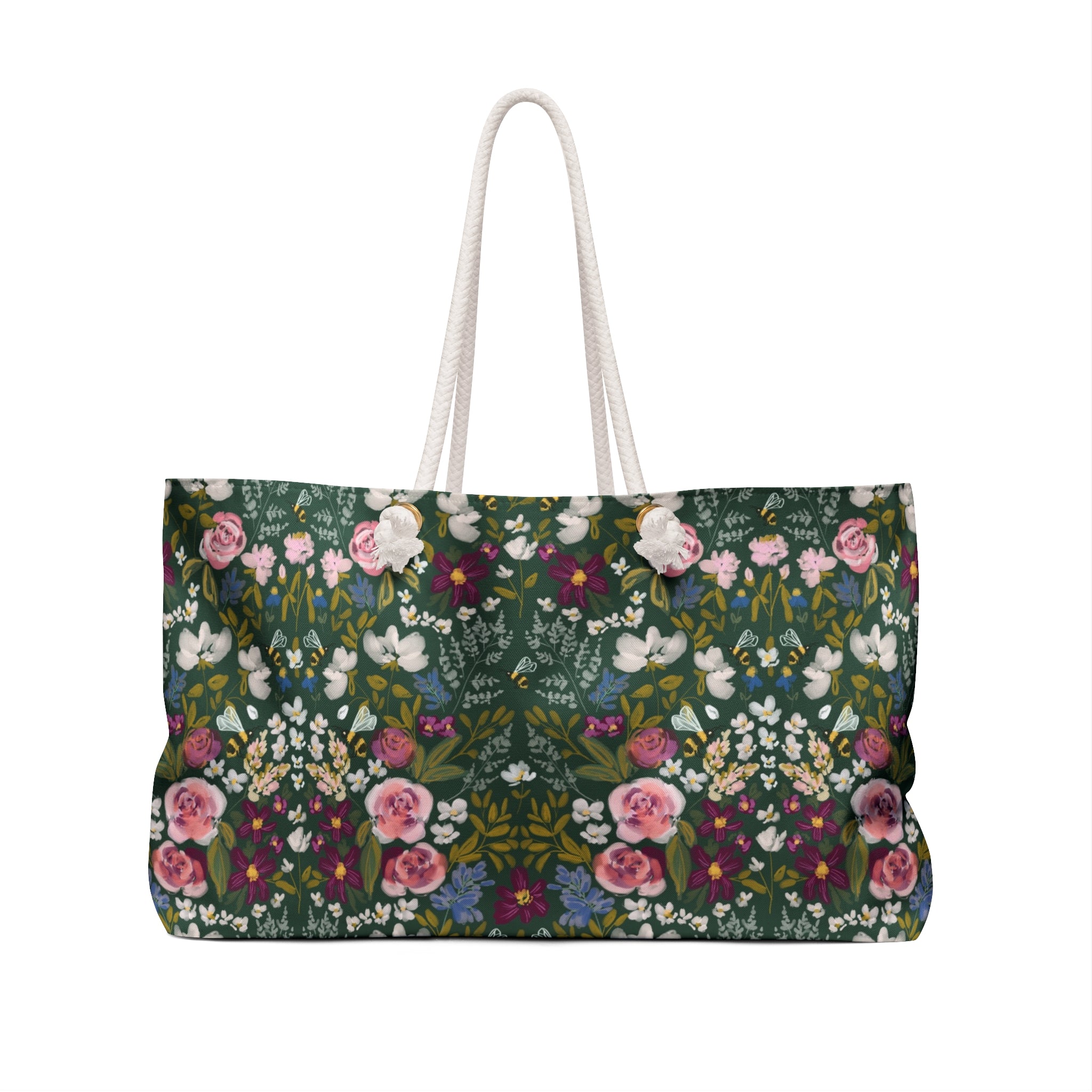 Gardens Monogrammed Mahjong Bag