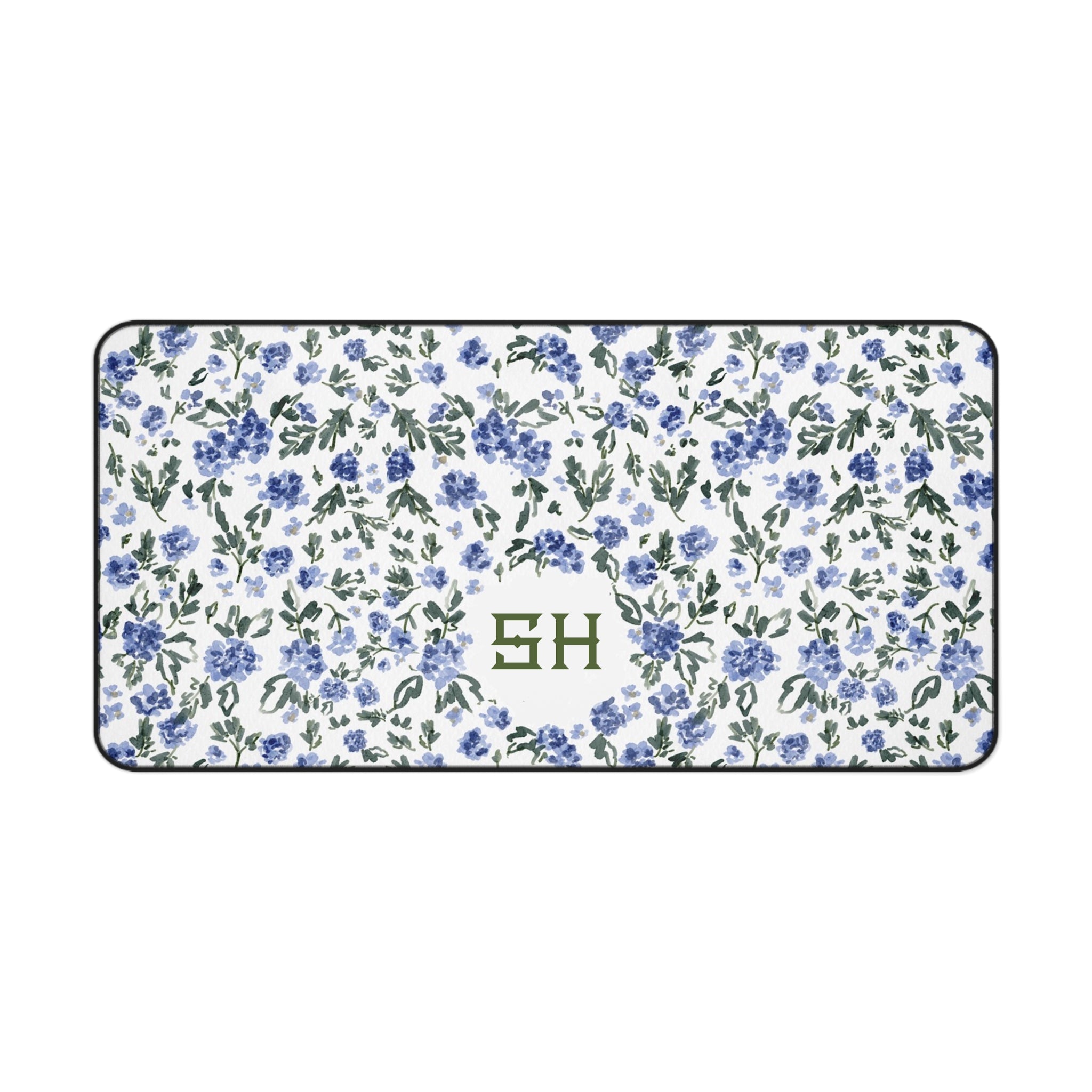 English Countryside Monogrammed Desk Mat