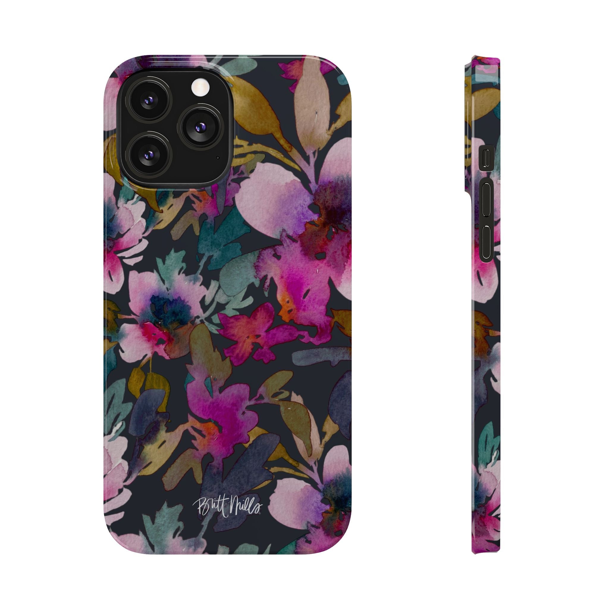 Flourish Slim Phone Case