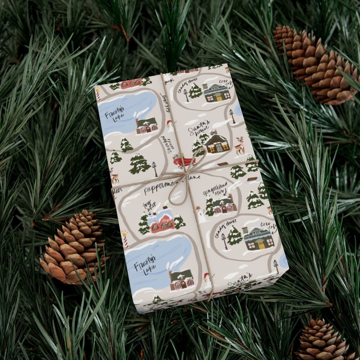 North Pole Adventure Wrapping Paper