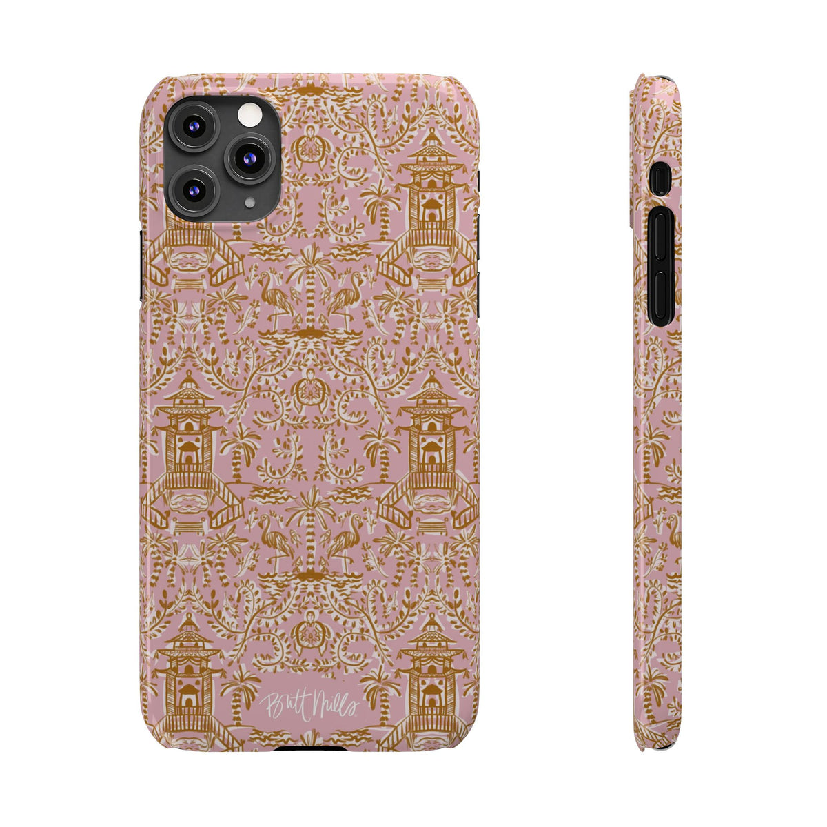 Soirée Pink Slim Phone Case