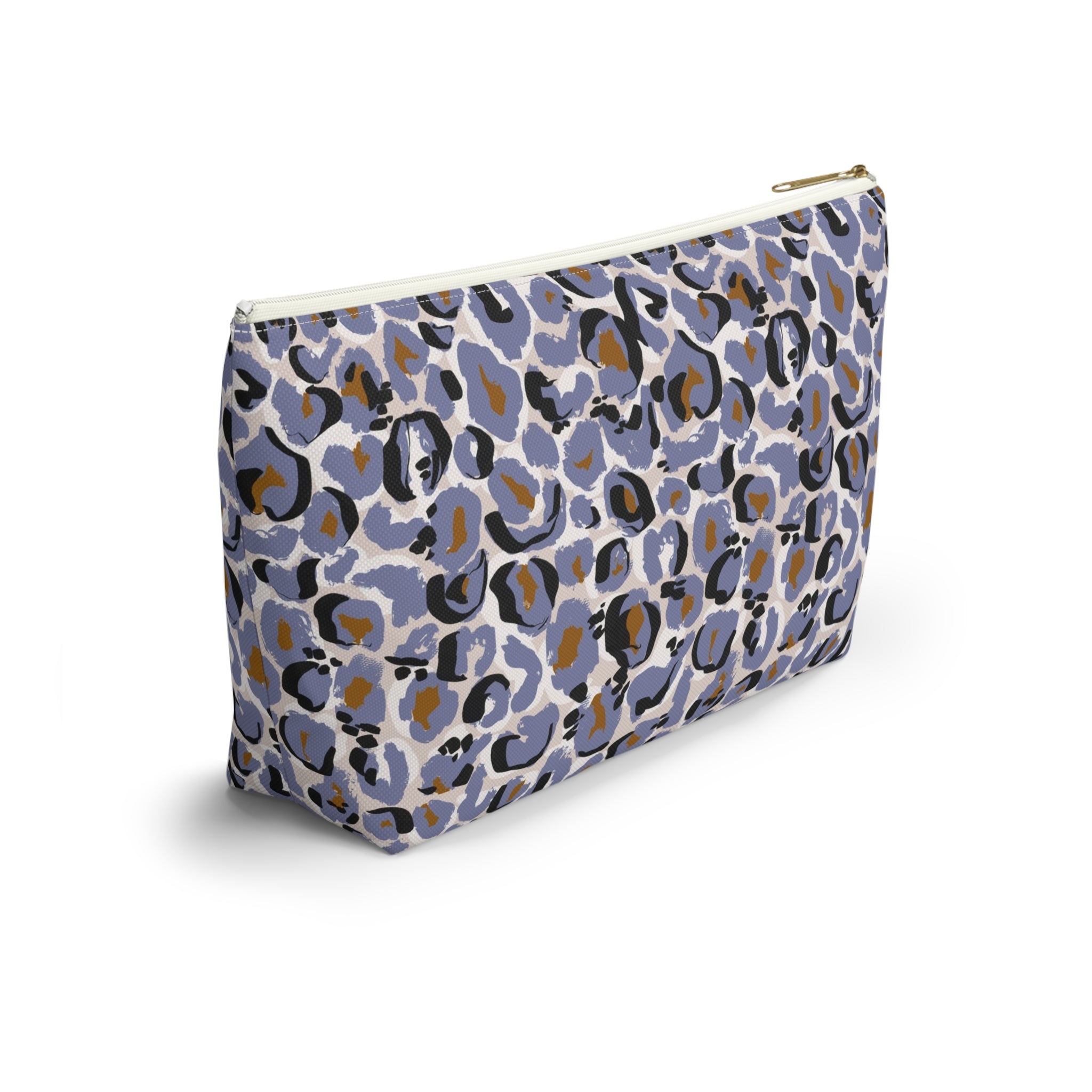 Quinn II Striped Monogrammed Mahjong Tile Pouch