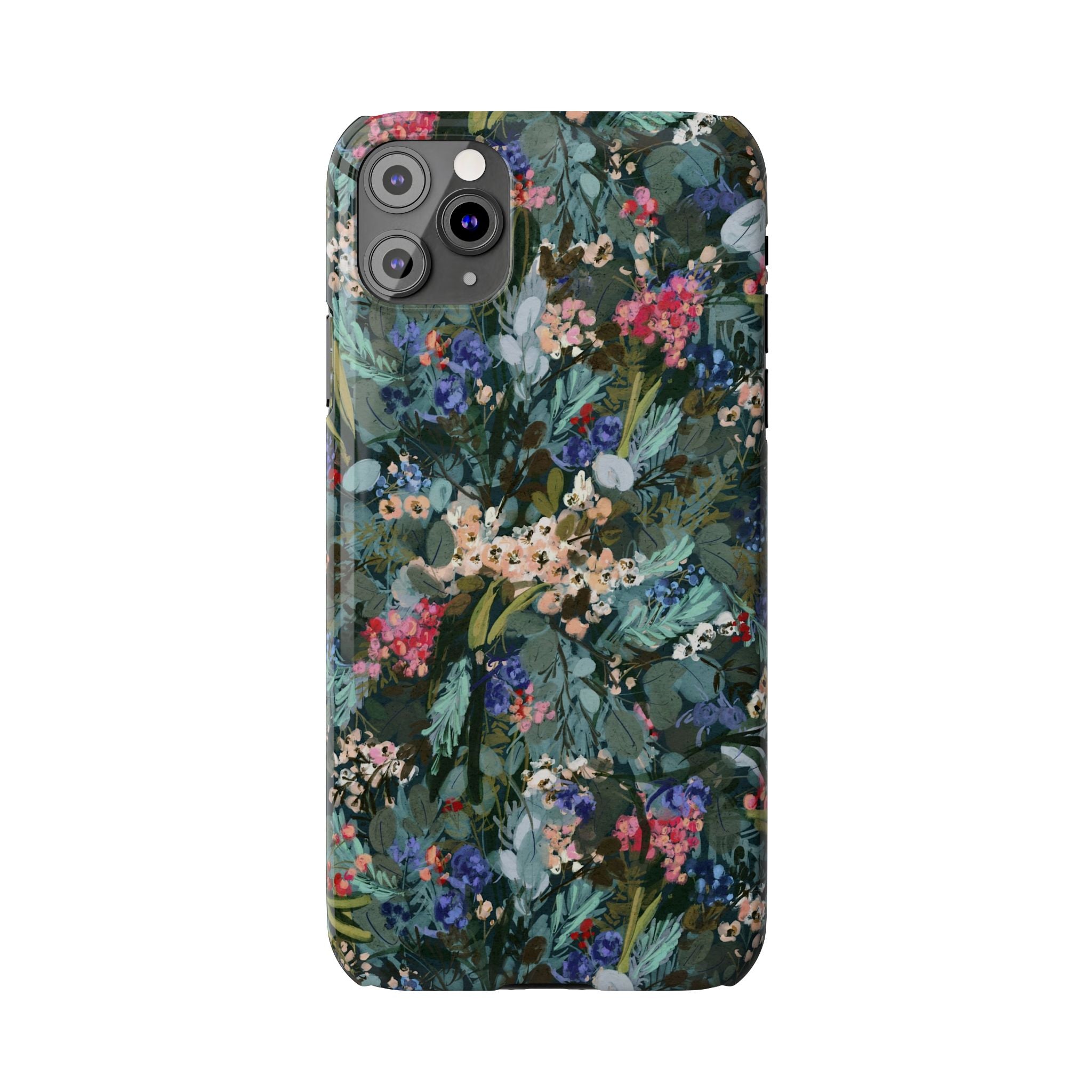 Winter Berry Slim Phone Case