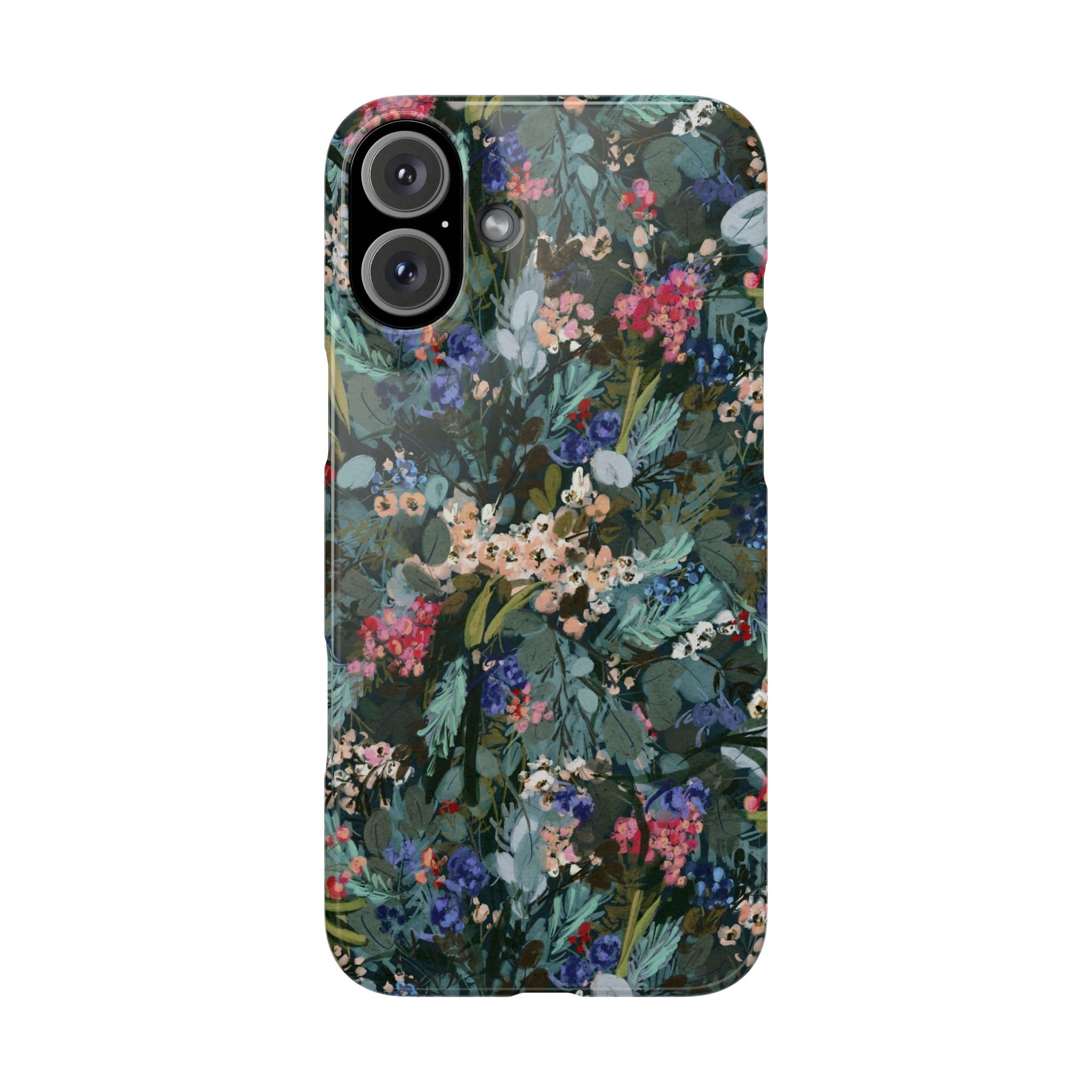 Winter Berry Slim Phone Case