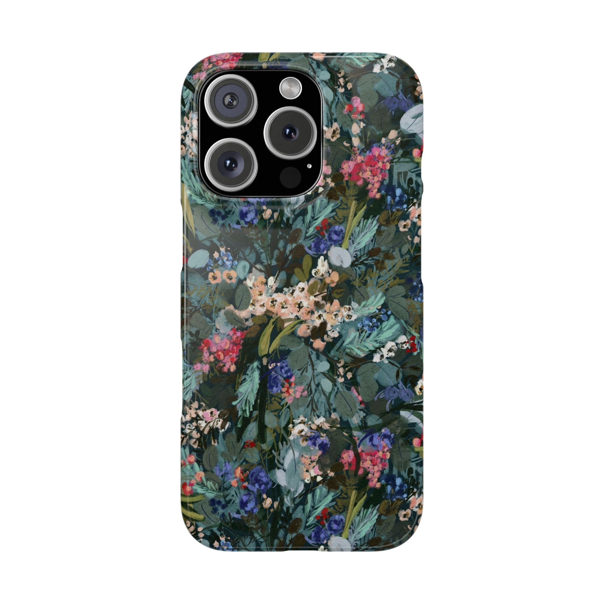 Winter Berry Slim Phone Case