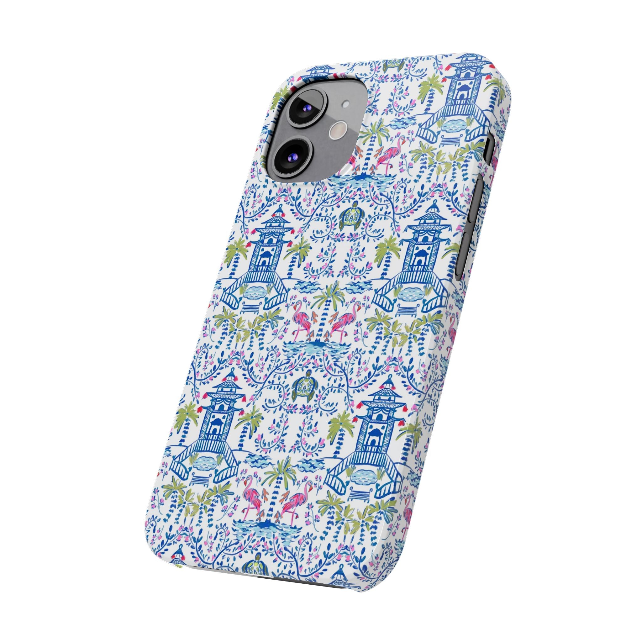 Colorful Chinoiserie Slim Phone Case