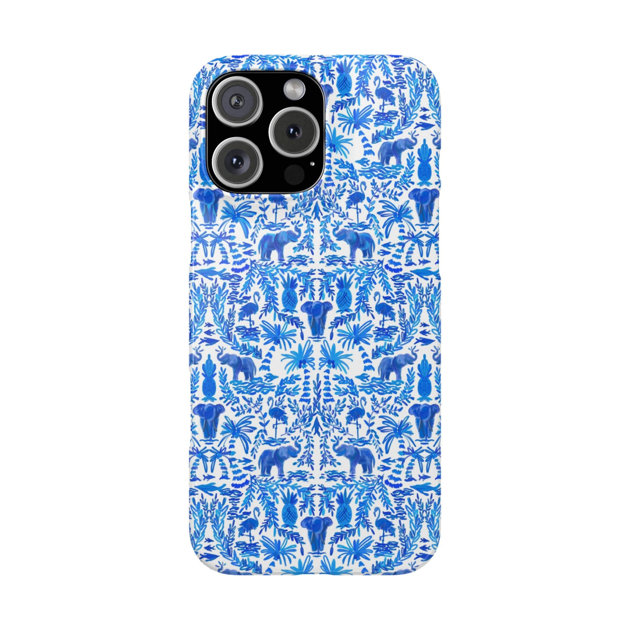 Elephant Fun Slim Phone Case